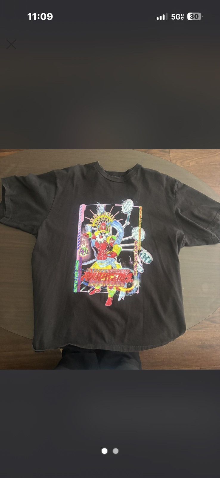 Supreme Supreme Electromagnetic in BLACK Size US L / EU 52-54 / 3 - 1 Thumbnail