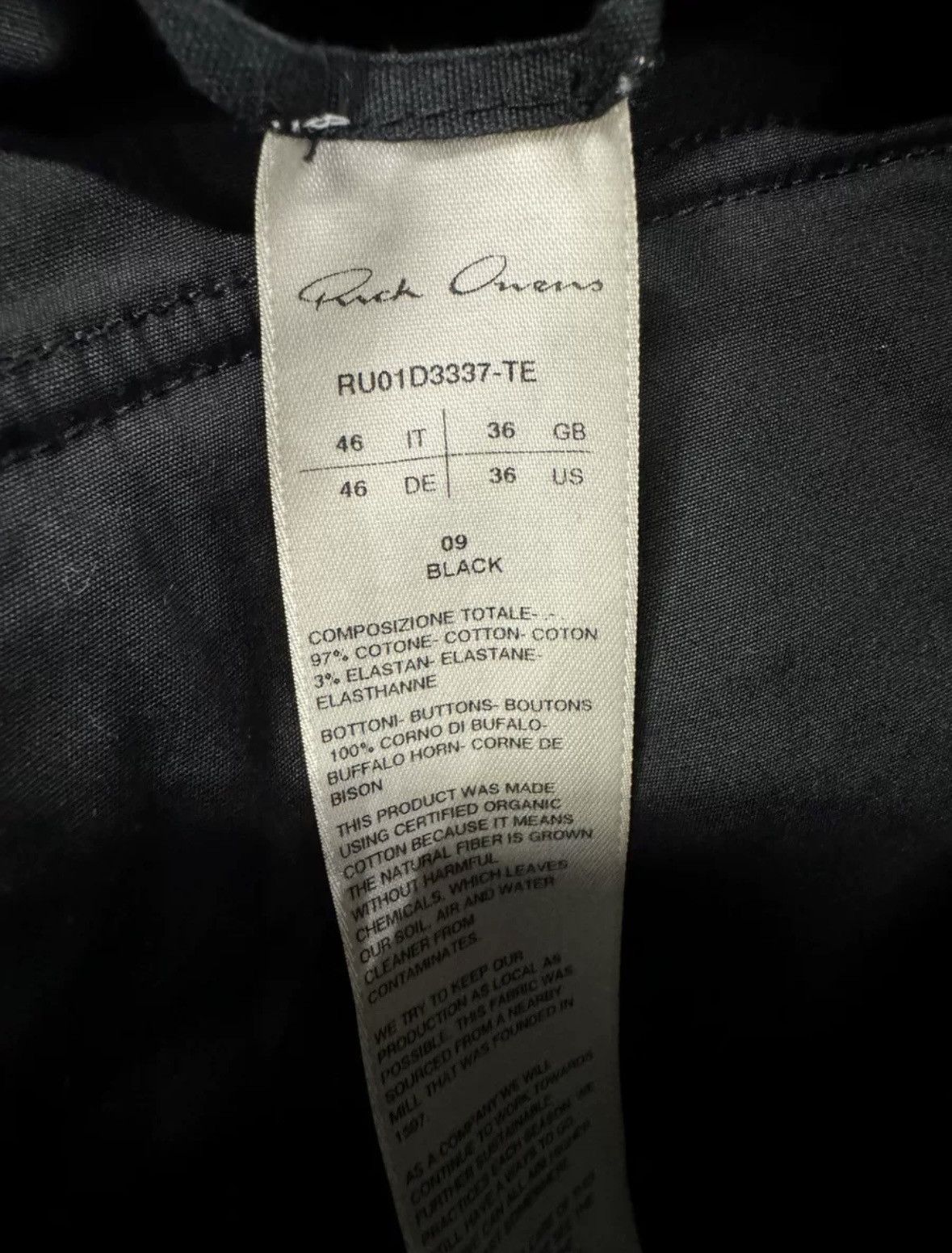Rick Owens Rick Owens pants Size US 30 / EU 46 - 3 Thumbnail
