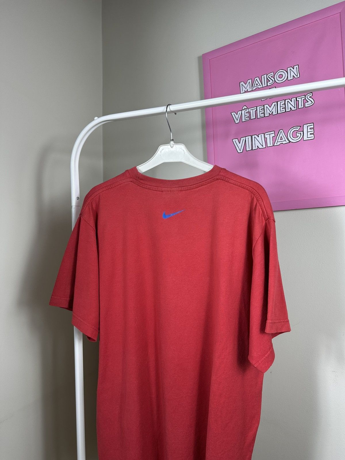 Nike Nike Athletissima 2001 Vintage T Shirt Swoosh Promo Printed Size US M / EU 48-50 / 2 - 14 Thumbnail