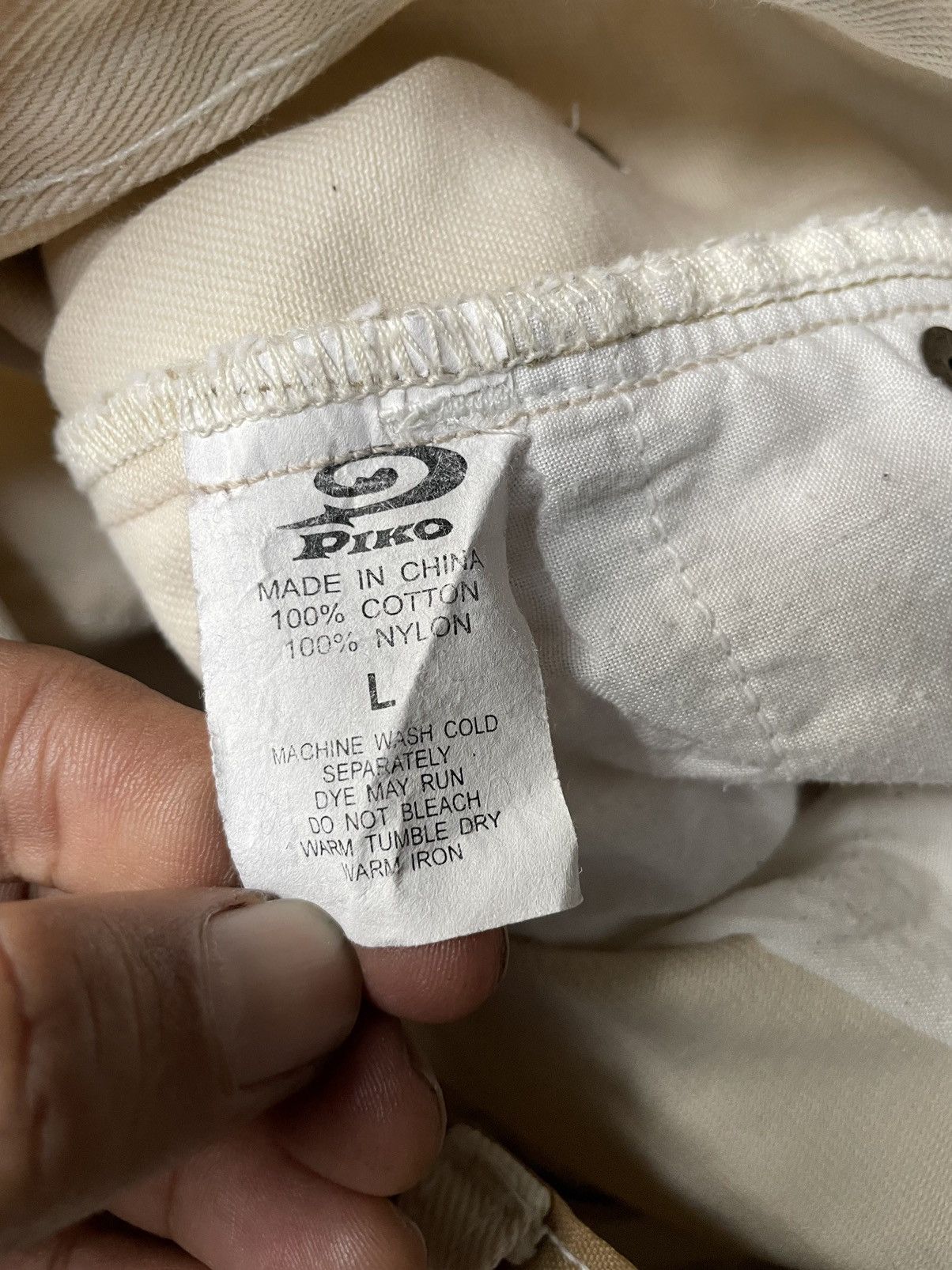 Japanese Brand Piko Baggu Carpenter Pants Size US 33 - 12 Thumbnail