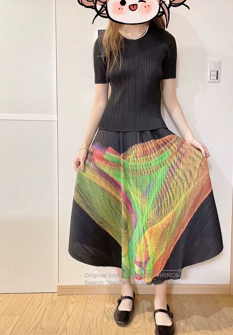 Issey Miyake Issey Miyake size:3 Trumpet Skirt Size 22" - 1 Thumbnail