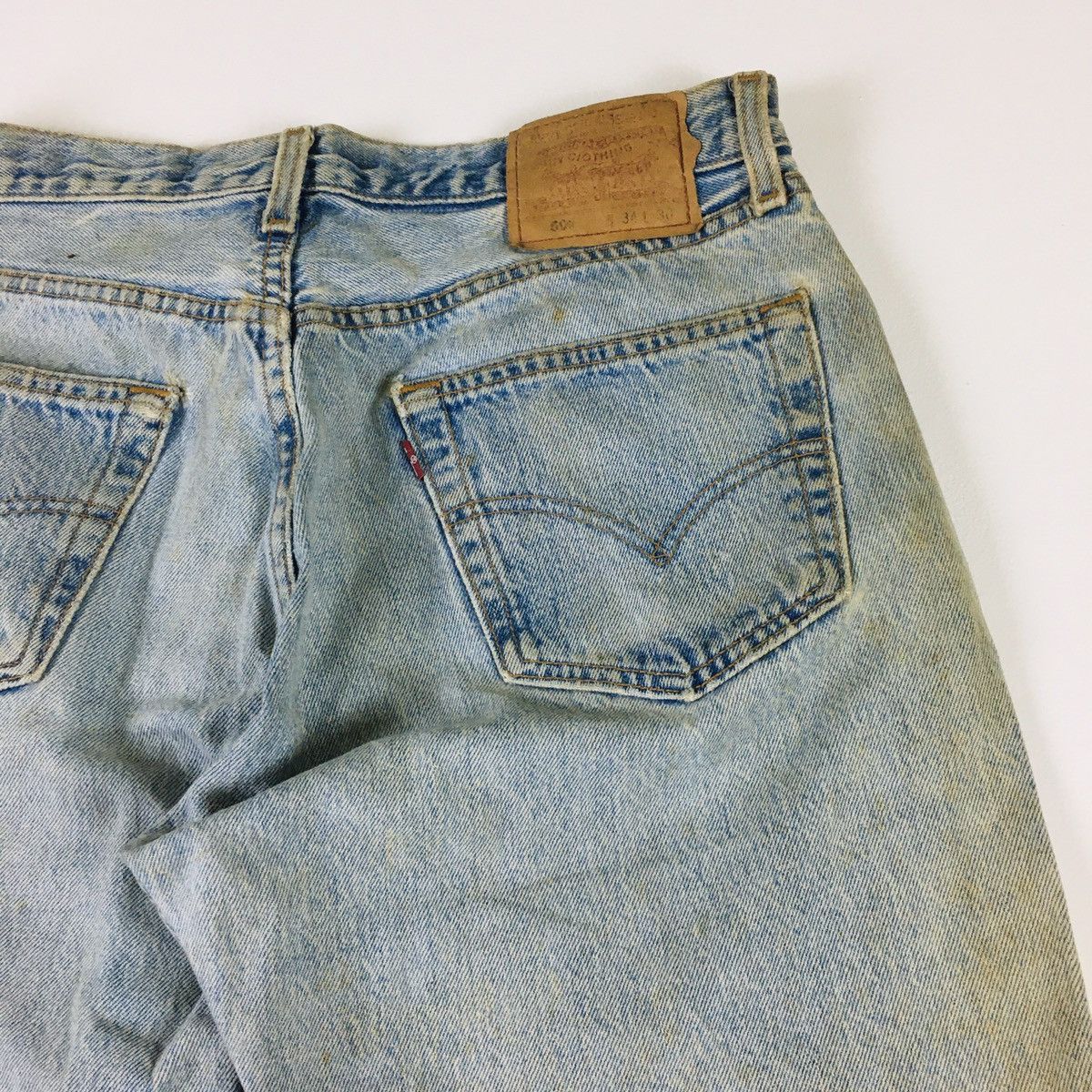 Levi's Vintage Clothing Vintage 90s Levis 501 Made in USA Size US 34 / EU 50 - 10 Thumbnail