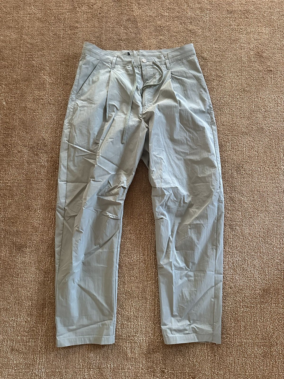 John Elliott Brand New John Elliott Studio Pant 32x30 Light Khaki Green Size US 32 / EU 48 - 2 Thumbnail