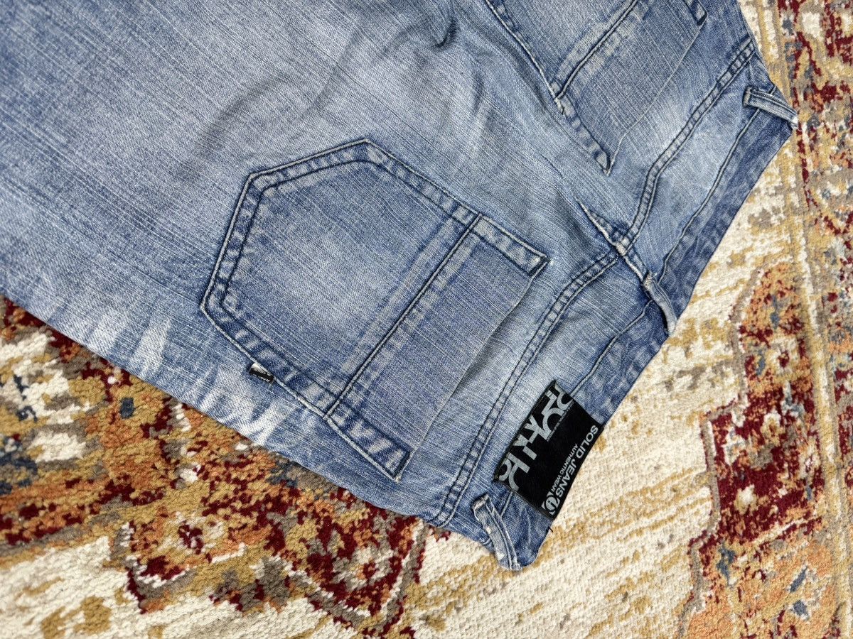 Other ᶠᵃⁿᶜʸᵍᵘʸ Vintage Baggy Washed Denim Jeans Wide leg Y2K Size US 32 / EU 48 - 6 Thumbnail