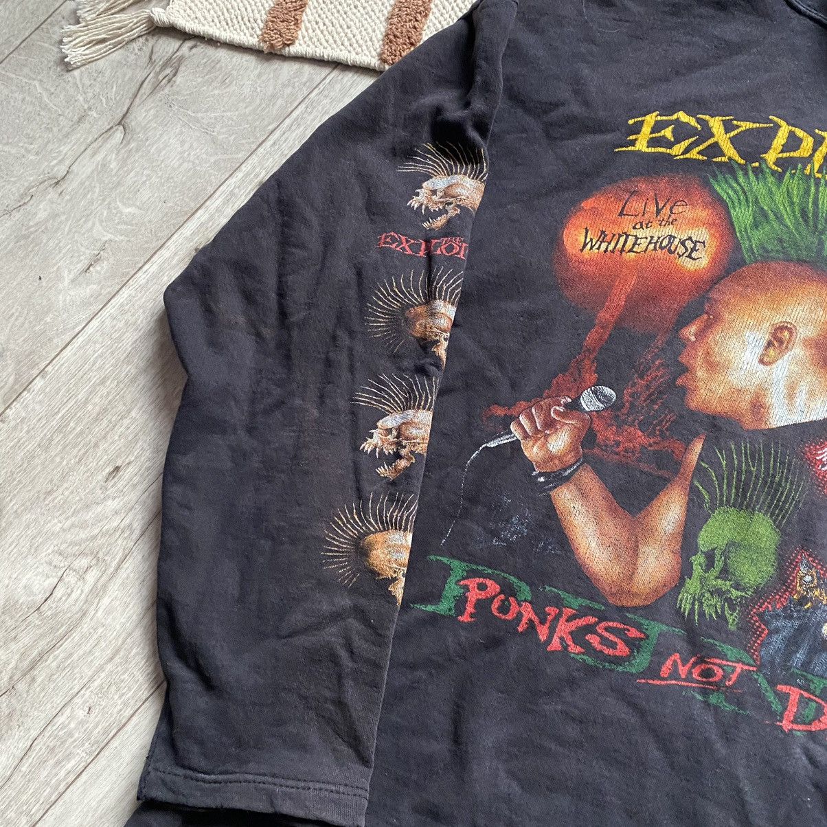 Band Tees VINTAGE THE EXPLOITED PUNKS NOT DEAD LOST GENERATION HOODIE Size US XL / EU 56 / 4 - 5 Thumbnail