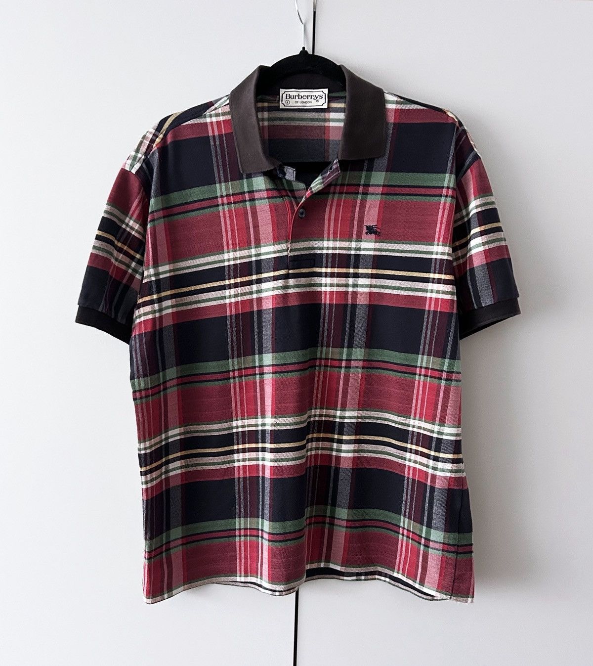 Burberry Burberrys vintage polo Size US M / EU 48-50 / 2 - 1 Thumbnail
