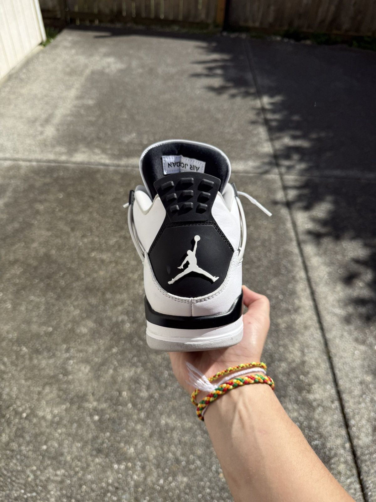 Jordan Brand Air Jordan 4 ‘Military Black’ 2022 Size US 11 / EU 44 - 4 Thumbnail