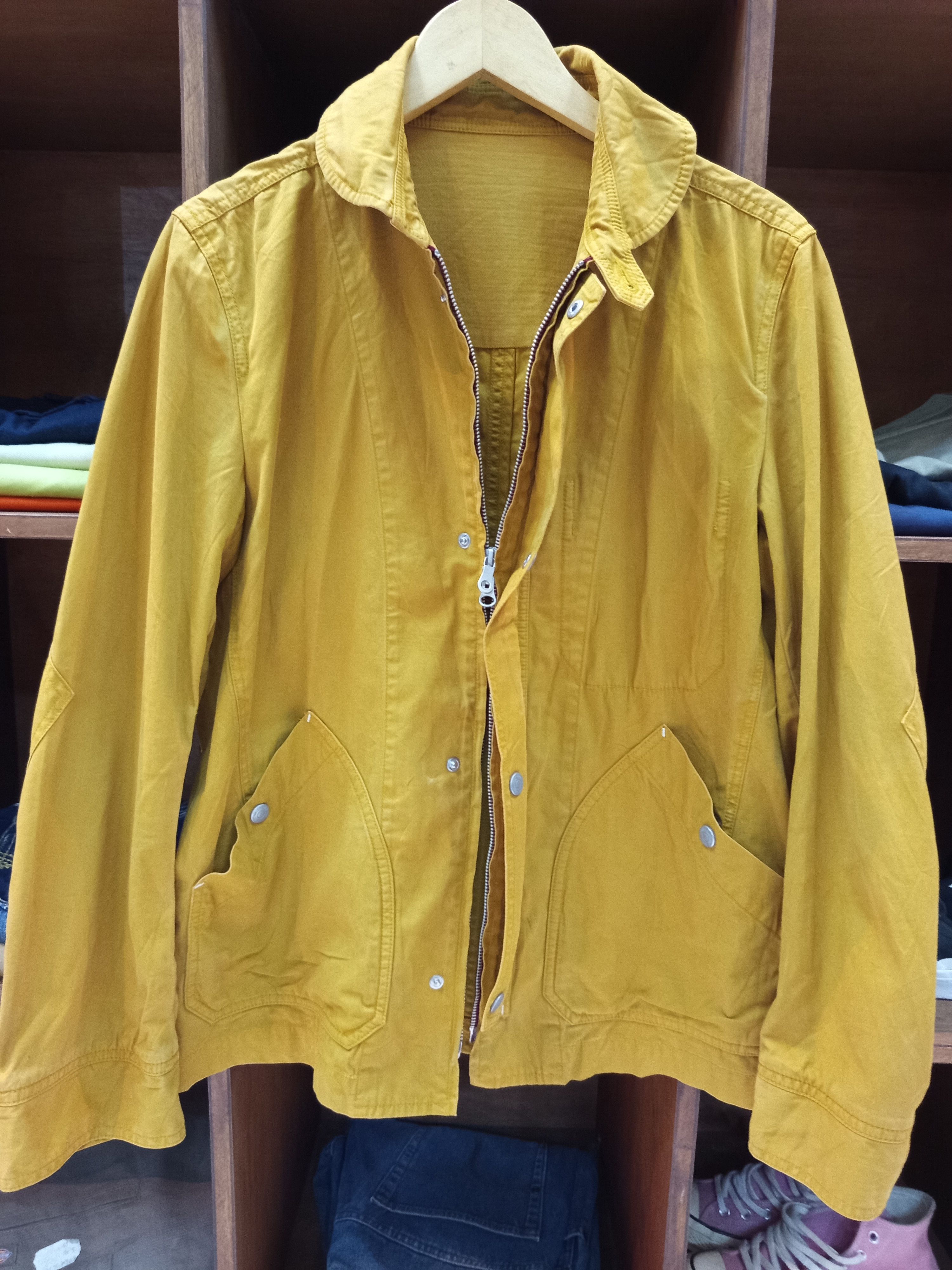 Japanese Brand Gloster Road Mustard Cotton Field Driver Jacket Size US L / EU 52-54 / 3 - 5 Thumbnail