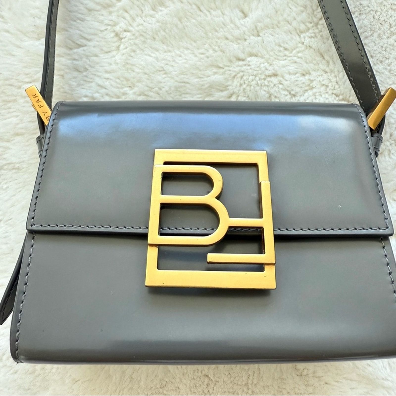 By Far By Far vegetarian leather grey top handle bag Retail 350$ Size ONE SIZE - 3 Thumbnail
