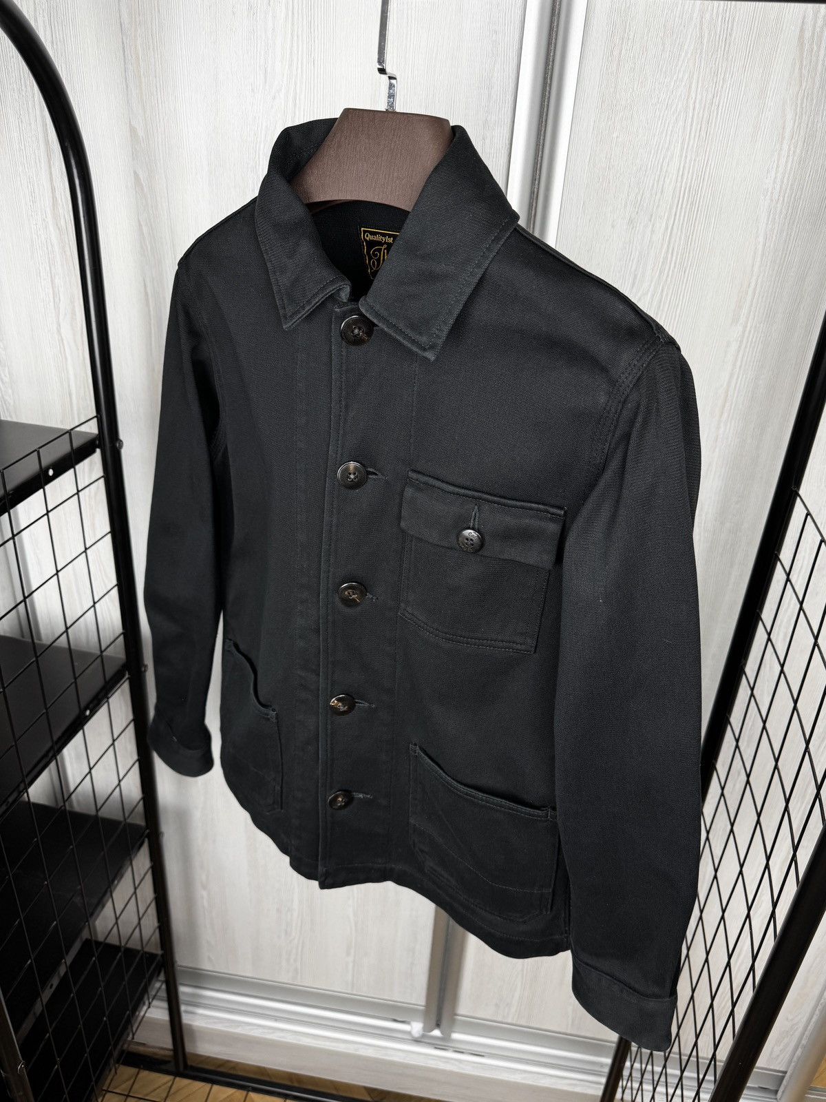 Other The Calee Coverall Cotton Work Chore Black Japanese jacket Size US S / EU 44-46 / 1 - 6 Thumbnail