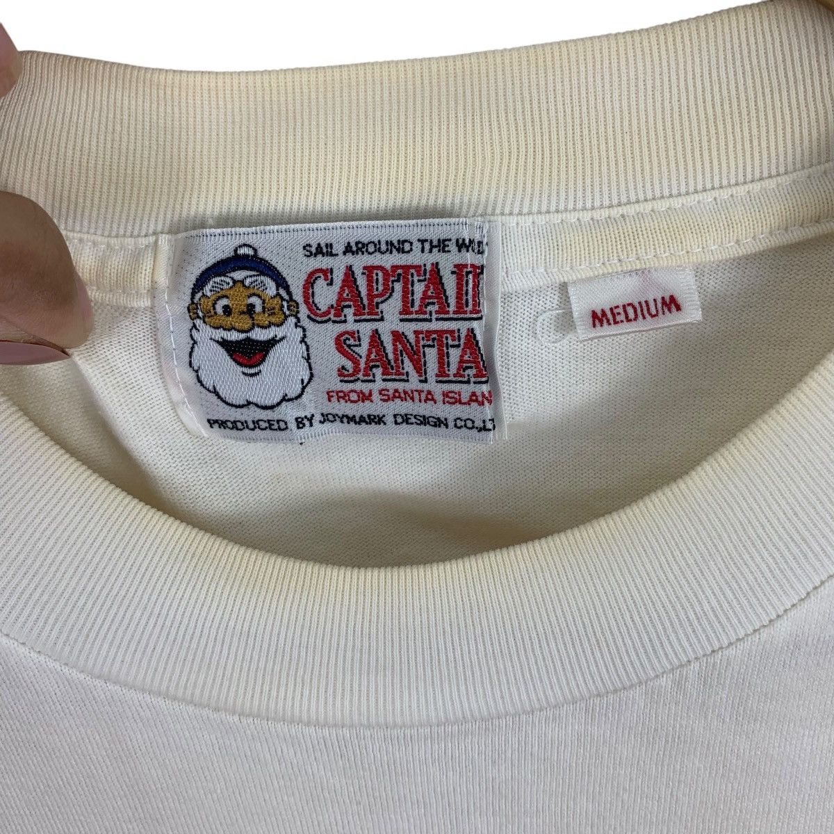 Vintage Vintage 1985 CAPTAIN SANTA YACHT CLUB Cartoon Tee Shirt Top Size US M / EU 48-50 / 2 - 7 Thumbnail