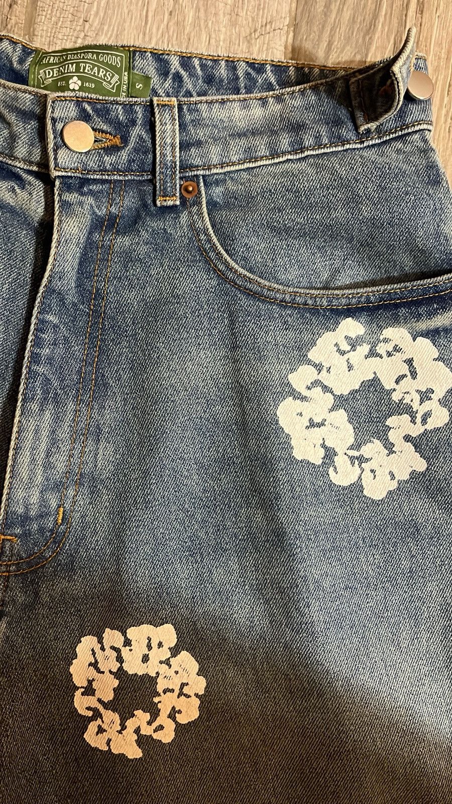 DENIM TEARS Denim tears shorts new 32 size small Size US 32 / EU 48 - 5 Thumbnail