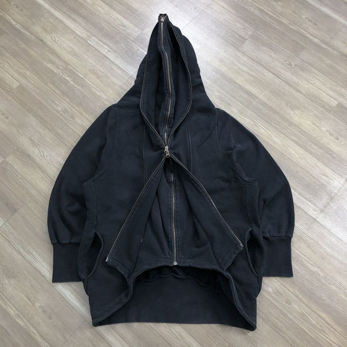 If Six Was Nine 2000s Victory Punk Goa Lgb Punk Style Double Zipper Hoodie Size US L / EU 52-54 / 3 - 10 Thumbnail