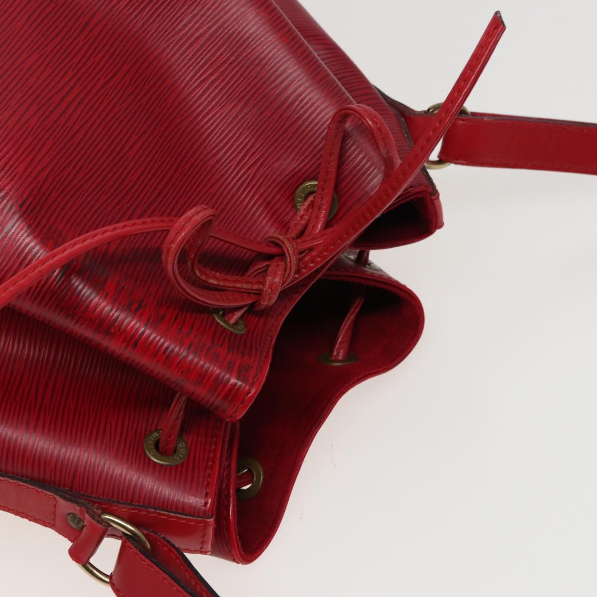 Louis Vuitton LOUIS VUITTON Epi Petit Noe Shoulder Bag Red M44107 Size ONE SIZE - 6 Thumbnail