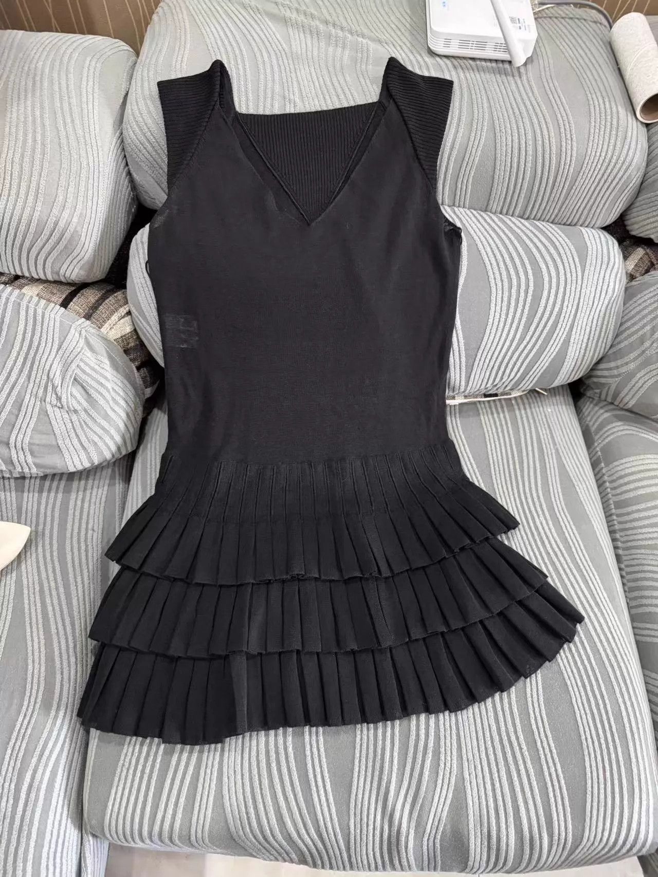 Chanel CHANEL Women's Dress 38 Size S / US 4 / IT 40 - 2 Thumbnail