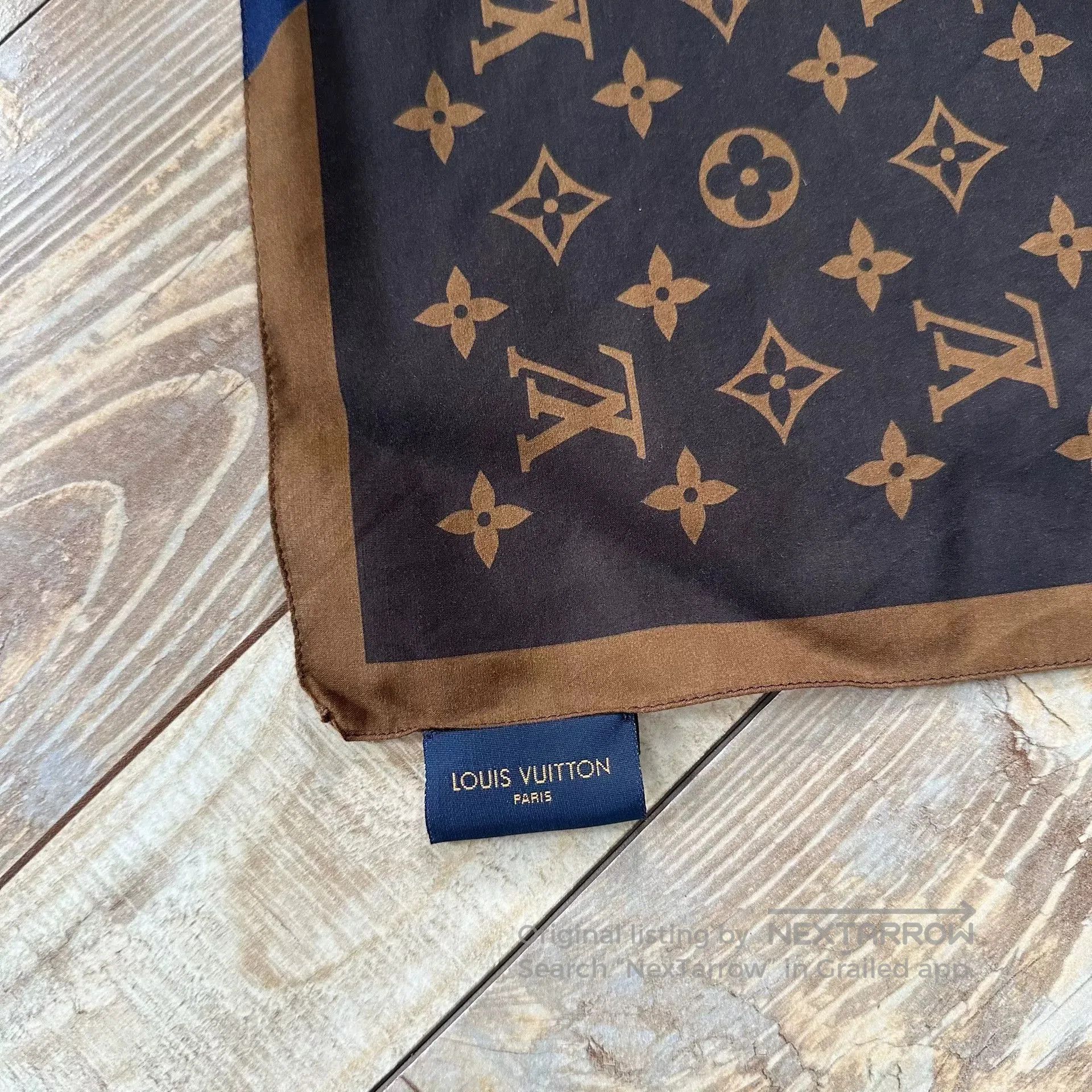Louis Vuitton Louis Vuitton Virgil Slogan Triple Mask Scarf. Size ONE SIZE - 8 Thumbnail