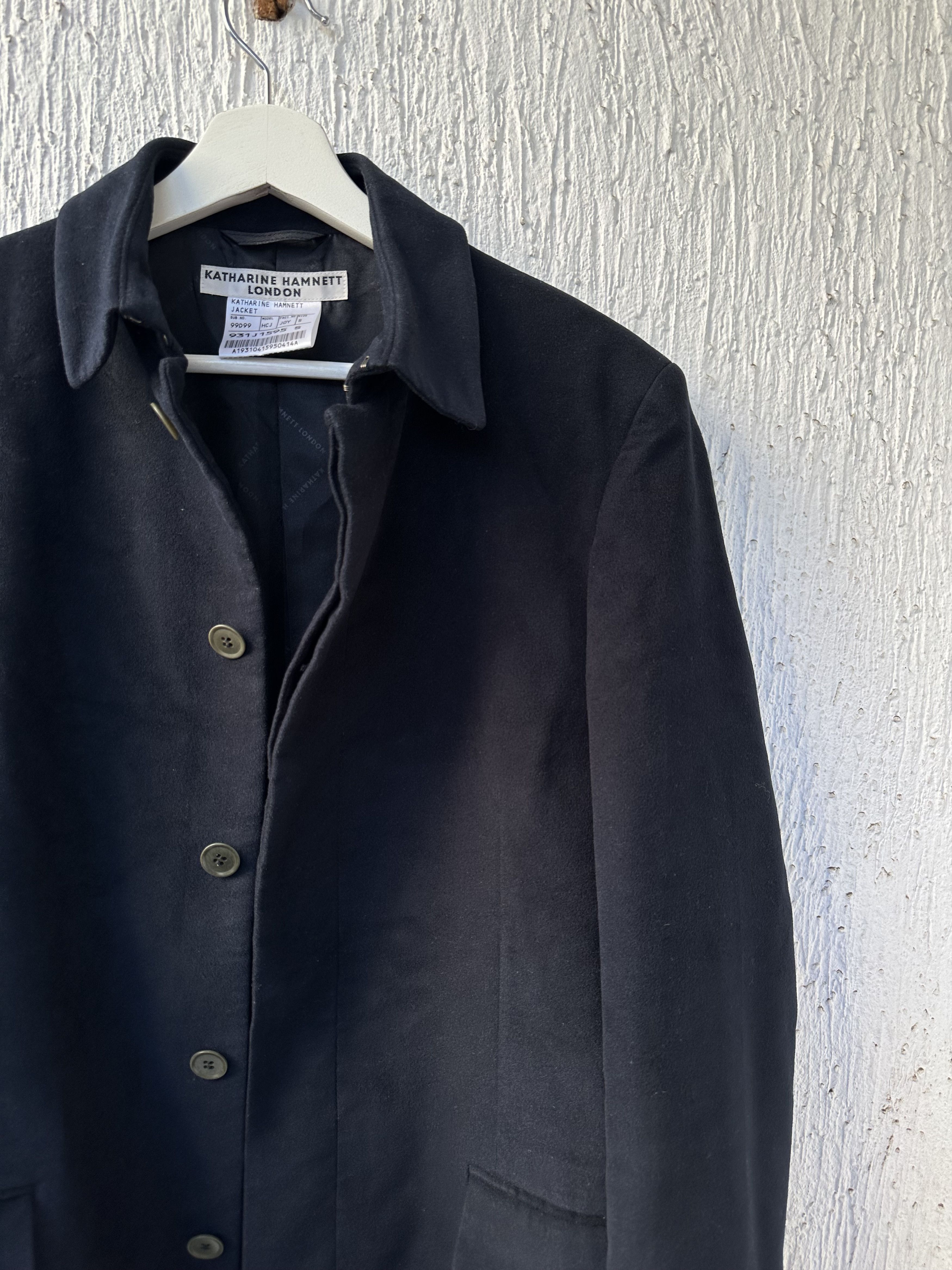 Katharine Hamnett London moleskin short coat Size US S / EU 44-46 / 1 - 3 Thumbnail