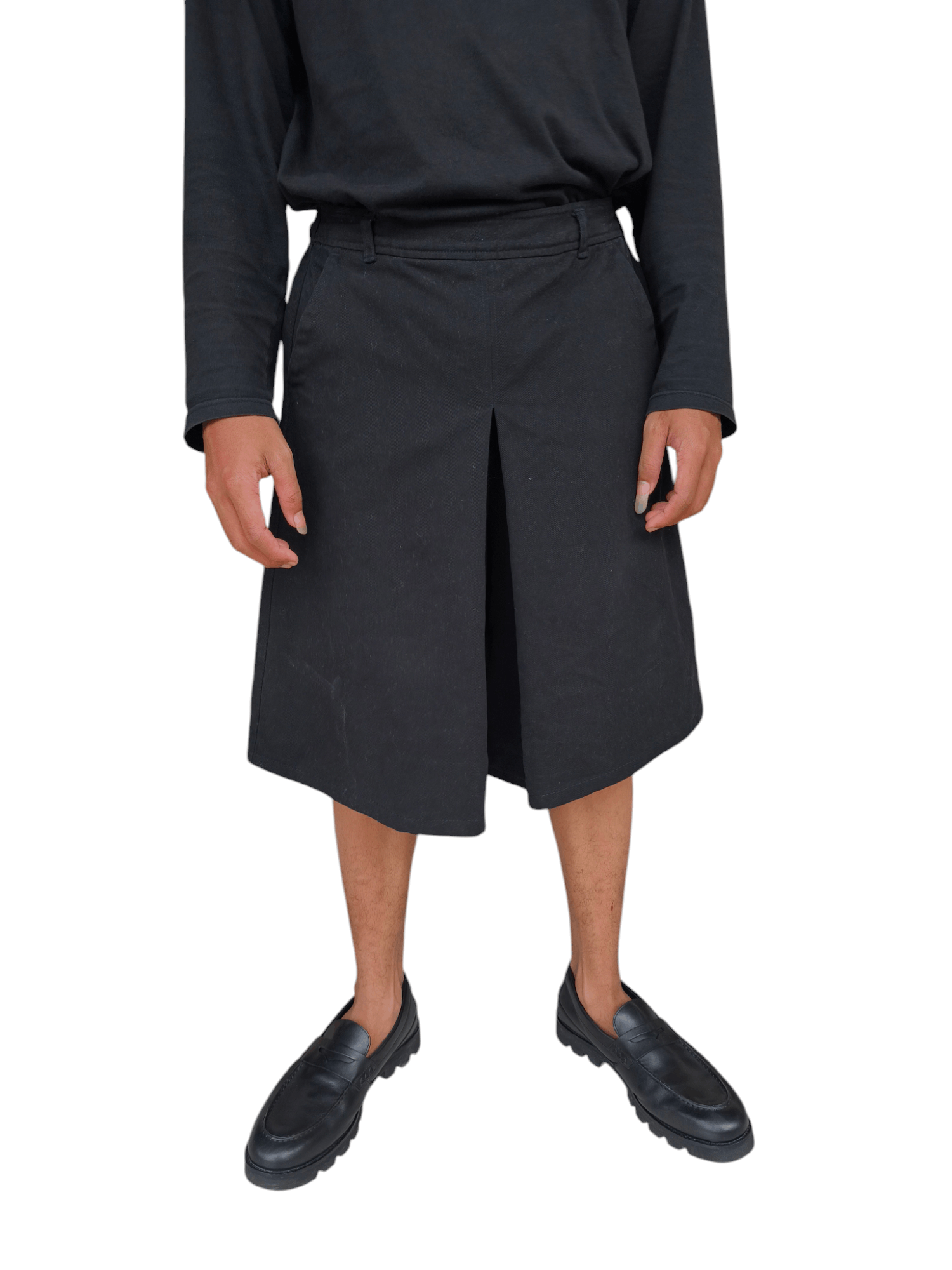 Designer × Y's for Men × Yohji Yamamoto Yohji Yamamoto Wide short Size US 30 / EU 46 - 8 Thumbnail