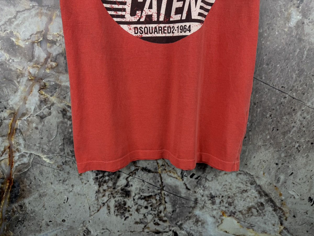 Dsquared2 Dsquared2 CATEN Graphic T-Shirt Red Men’s Size XL Size US XL / EU 56 / 4 - 4 Thumbnail