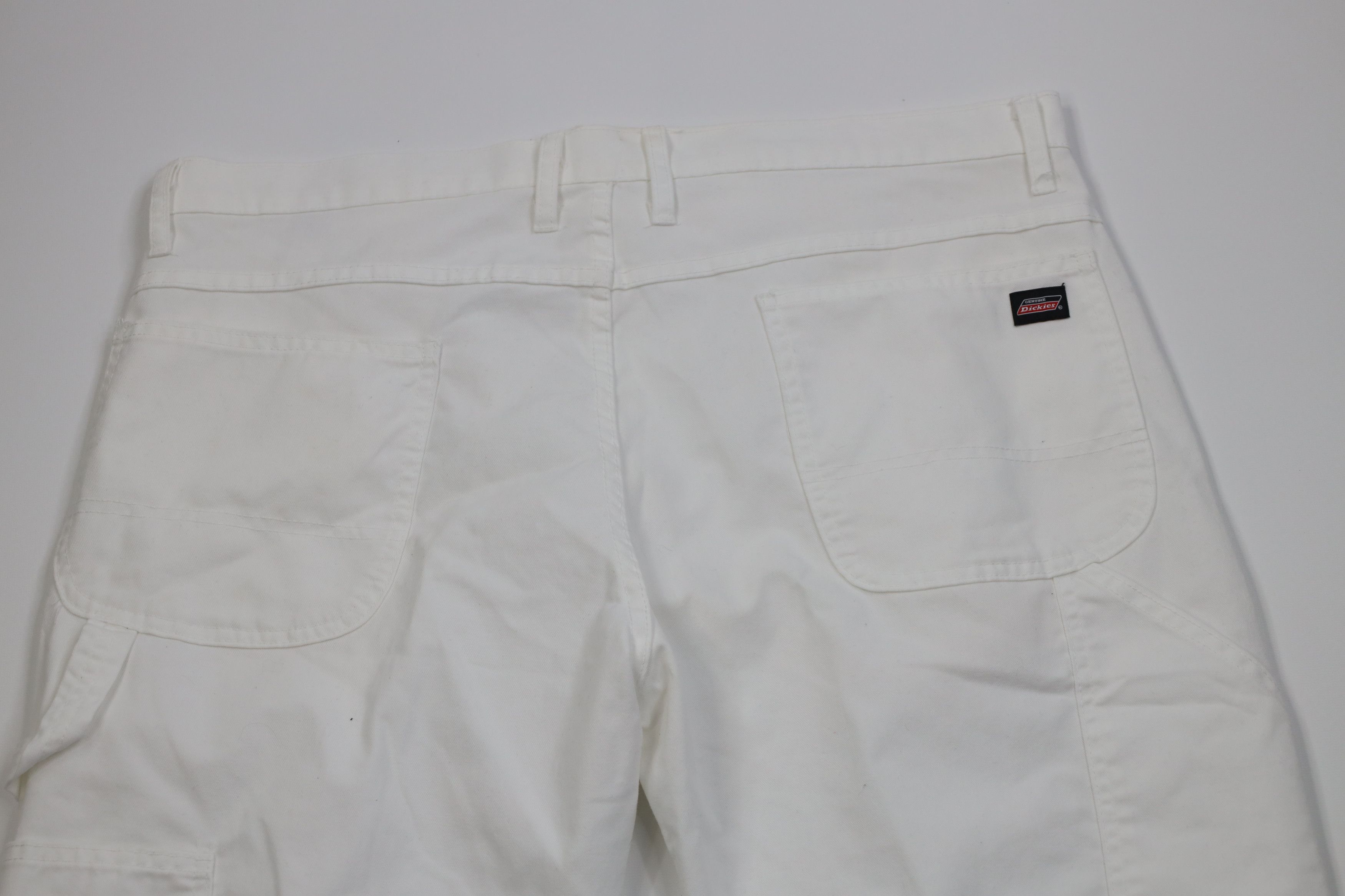 Dickies Vintage Y2K Dickies Wide Leg Dungaree Painters Pants White Size US 38 / EU 54 - 9 Thumbnail