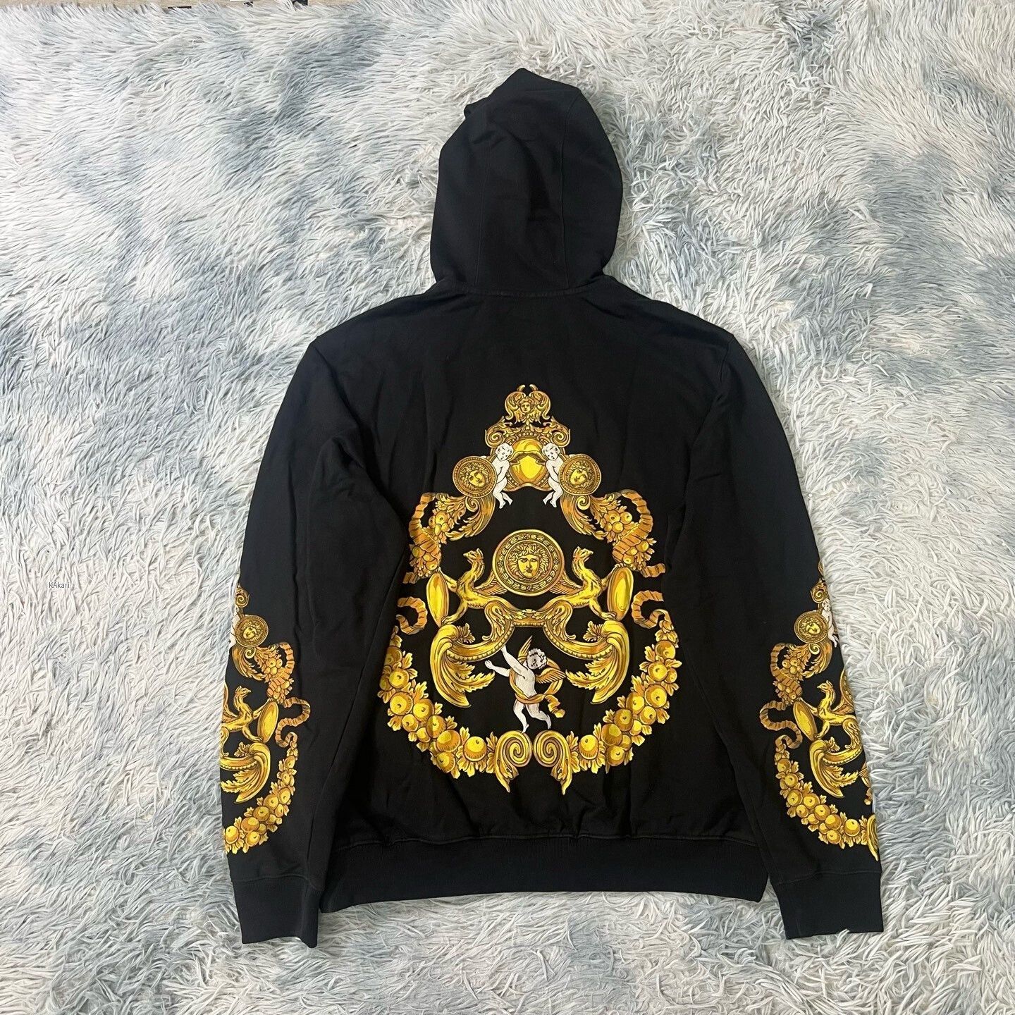 Versace Versace Zipper Hooded Jacket Size US XXL / EU 58 / 5 - 6 Thumbnail