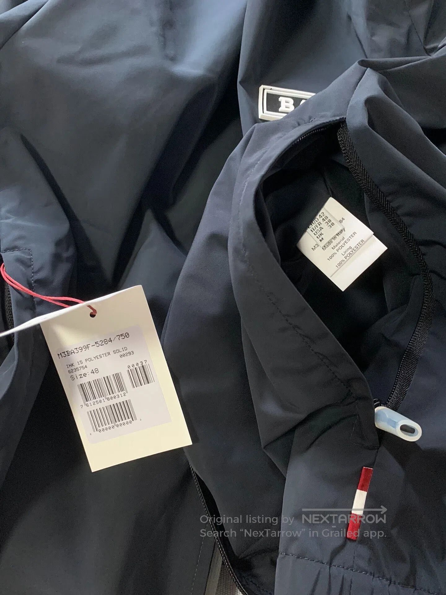 Bally Bally Hooded Zip Jacket. Size US M / EU 48-50 / 2 - 6 Thumbnail