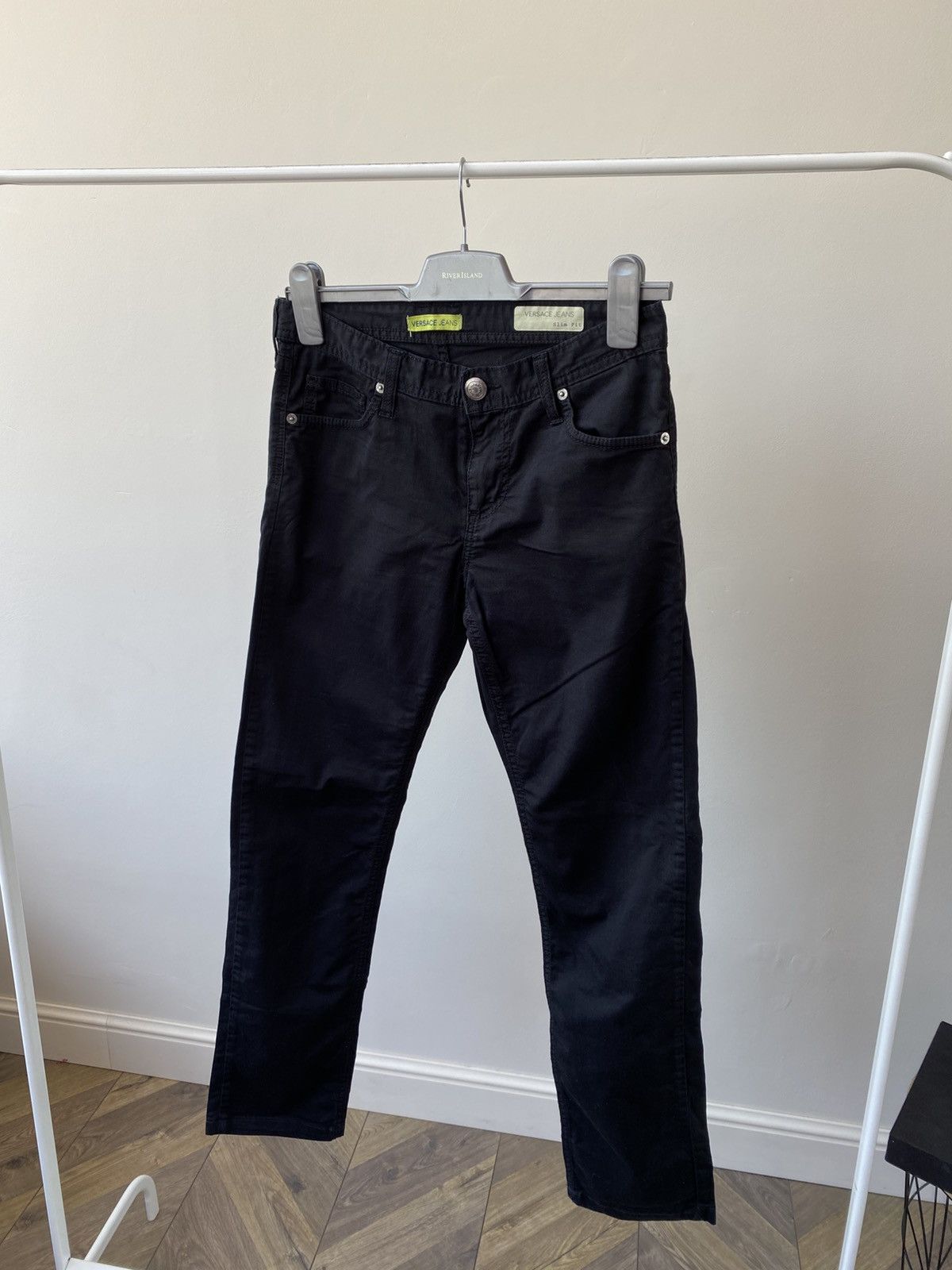 Versace Jeans Couture Vintage Versace Jeans Pants Embroidered Logo Size US 31 - 3 Thumbnail
