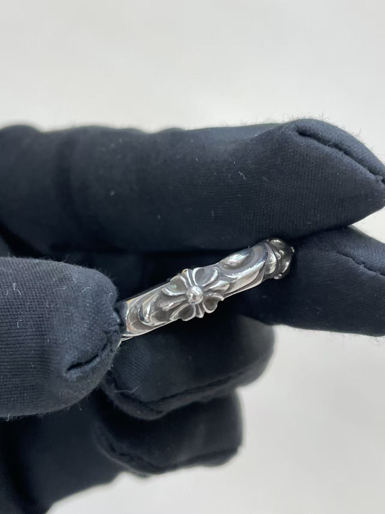 Chrome Hearts Chrome Hearts Silver SBT Ring Size ONE SIZE - 10 Thumbnail