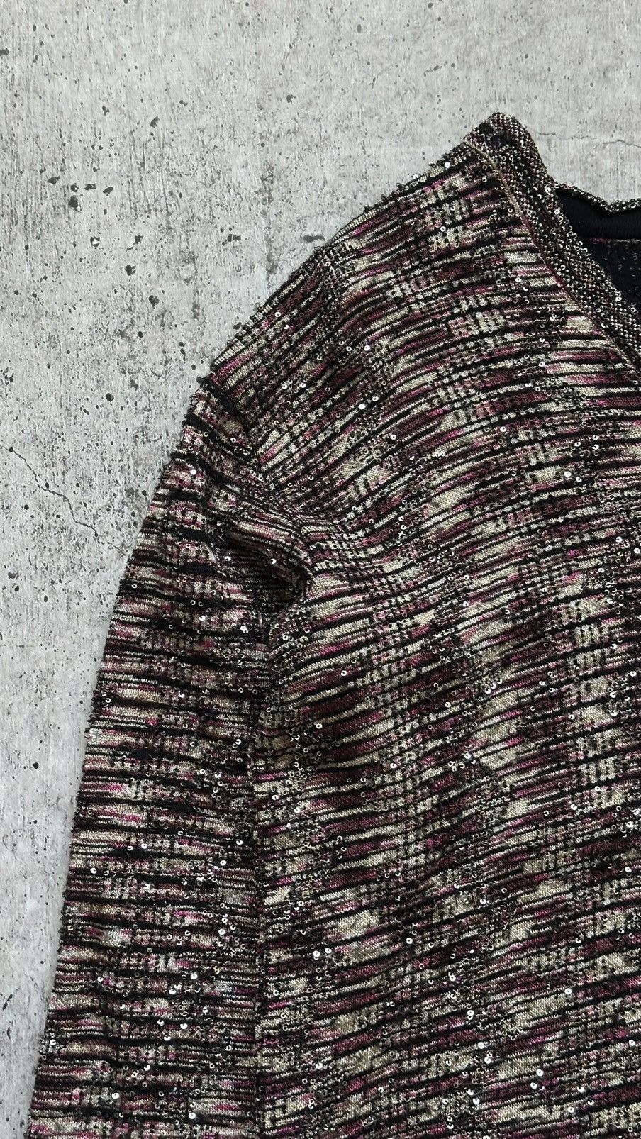 Missoni Women's Missoni V Neck Pullover Size L / US 10 / IT 46 - 6 Thumbnail
