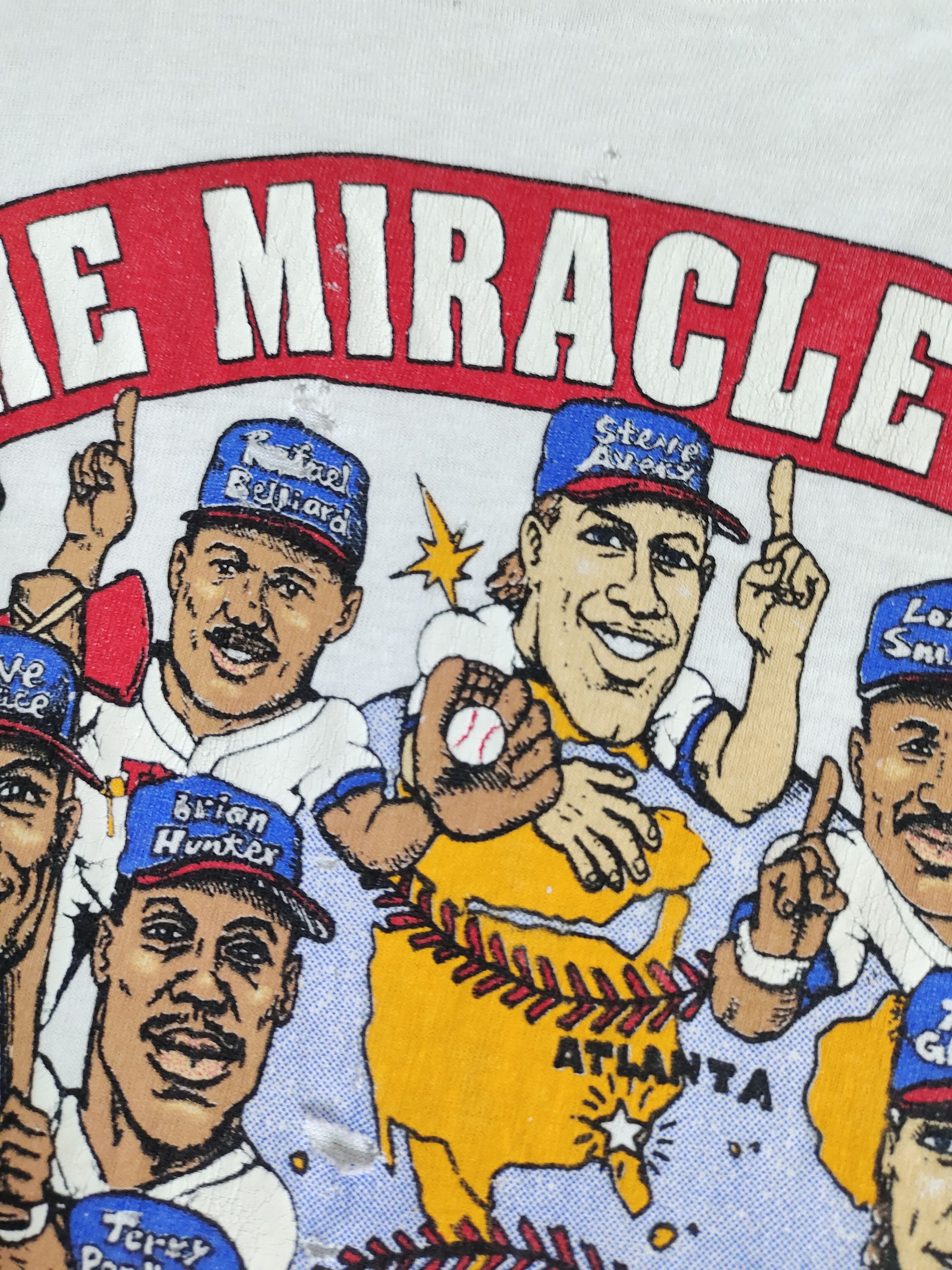 MLB × Vintage Vintage Atlanta Braves "Collector Edition" 90s T-shirt Size US XL / EU 56 / 4 - 7 Thumbnail