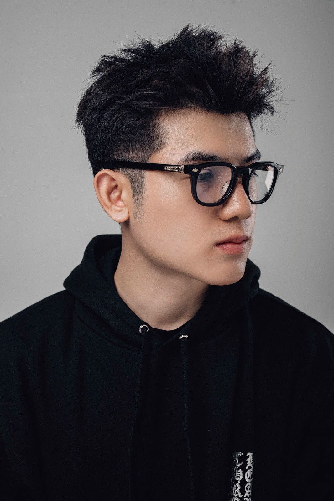 Chrome Hearts CHROME HEARTS CHIRP CHIRP-A BLACK - 18KGP GLASSES Size ONE SIZE - 10 Thumbnail