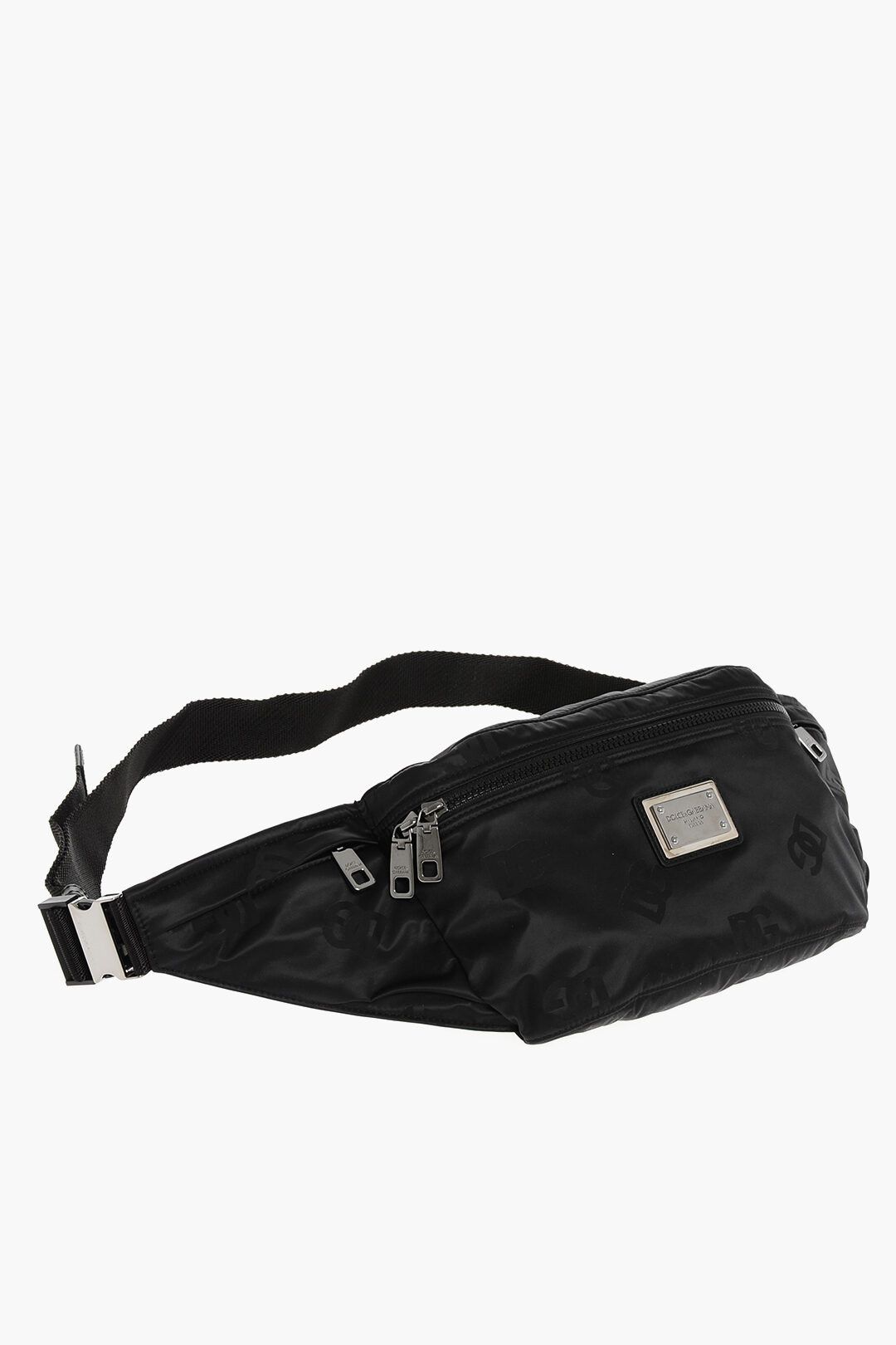 Dolce & Gabbana og1mm0825 Size: OS / Technical Fabric Bum Bag in Black Size ONE SIZE - 3 Thumbnail