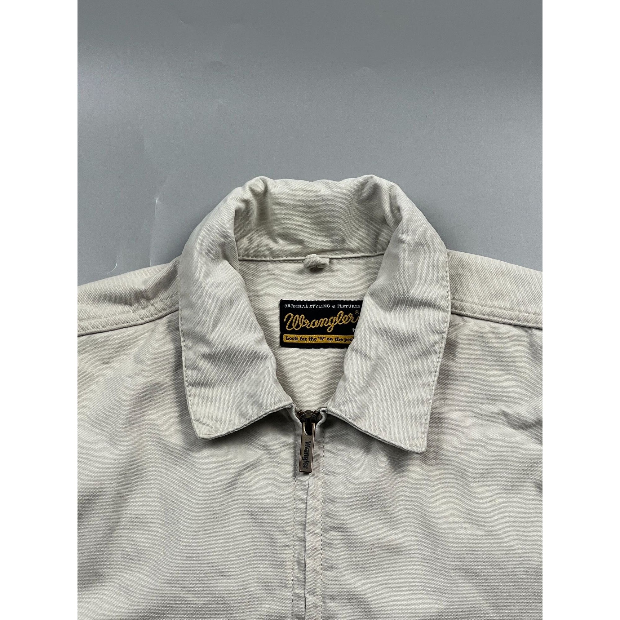 Wrangler Wrangler Vintage Denim Work Jacket (Y0810) Size US M / EU 48-50 / 2 - 3 Thumbnail