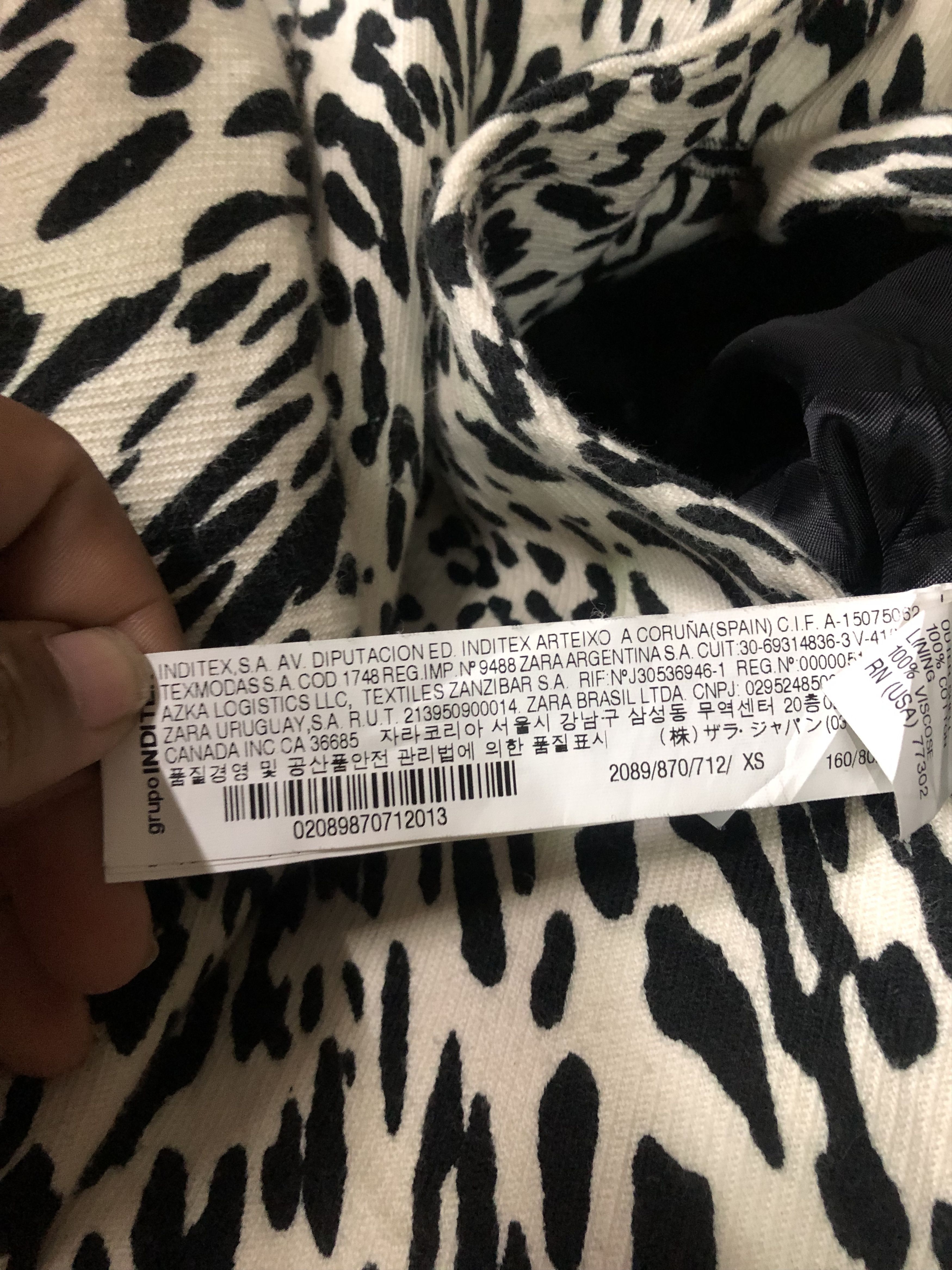 Zara Zara Woman Tiger Stripe Coat Size S / US 4 / IT 40 - 4 Thumbnail
