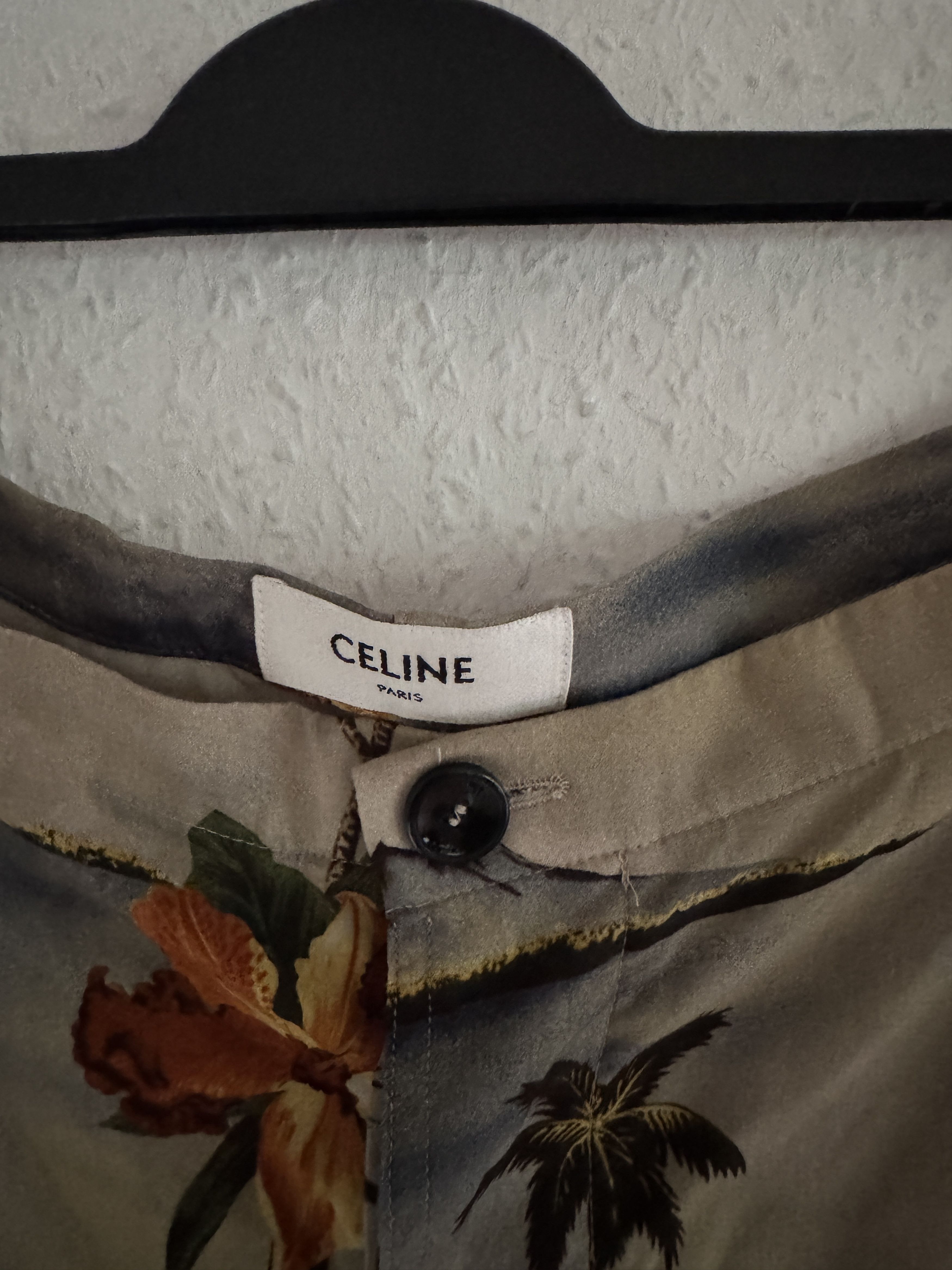 Celine Palm Tree Hawaiian Print Pants Size US 34 / EU 50 - 8 Thumbnail