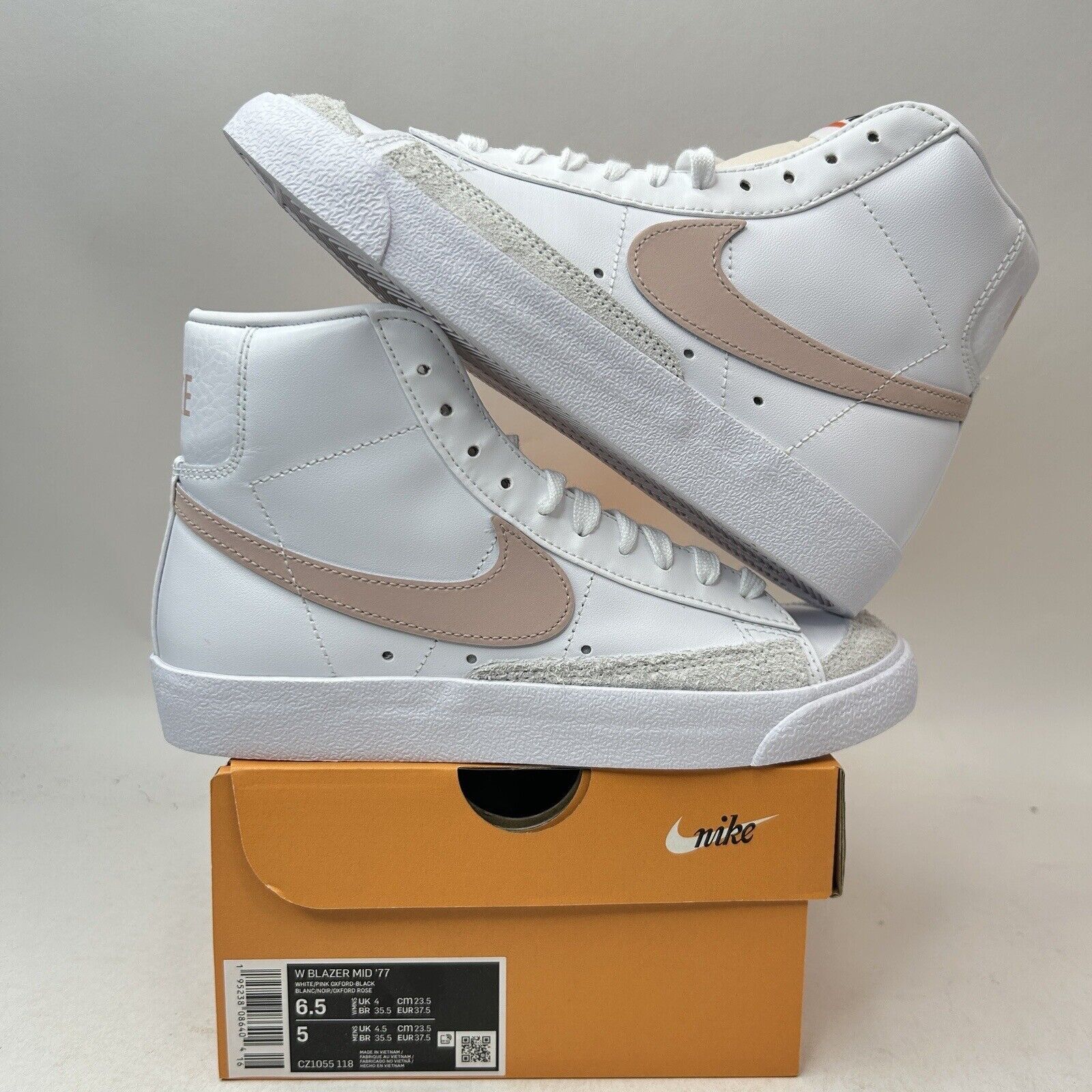 Nike Nike Blazer Mid '77 Vintage WMNS “Pink Oxford” 2024 Size US 6.5 / IT 36.5 - 1 Thumbnail