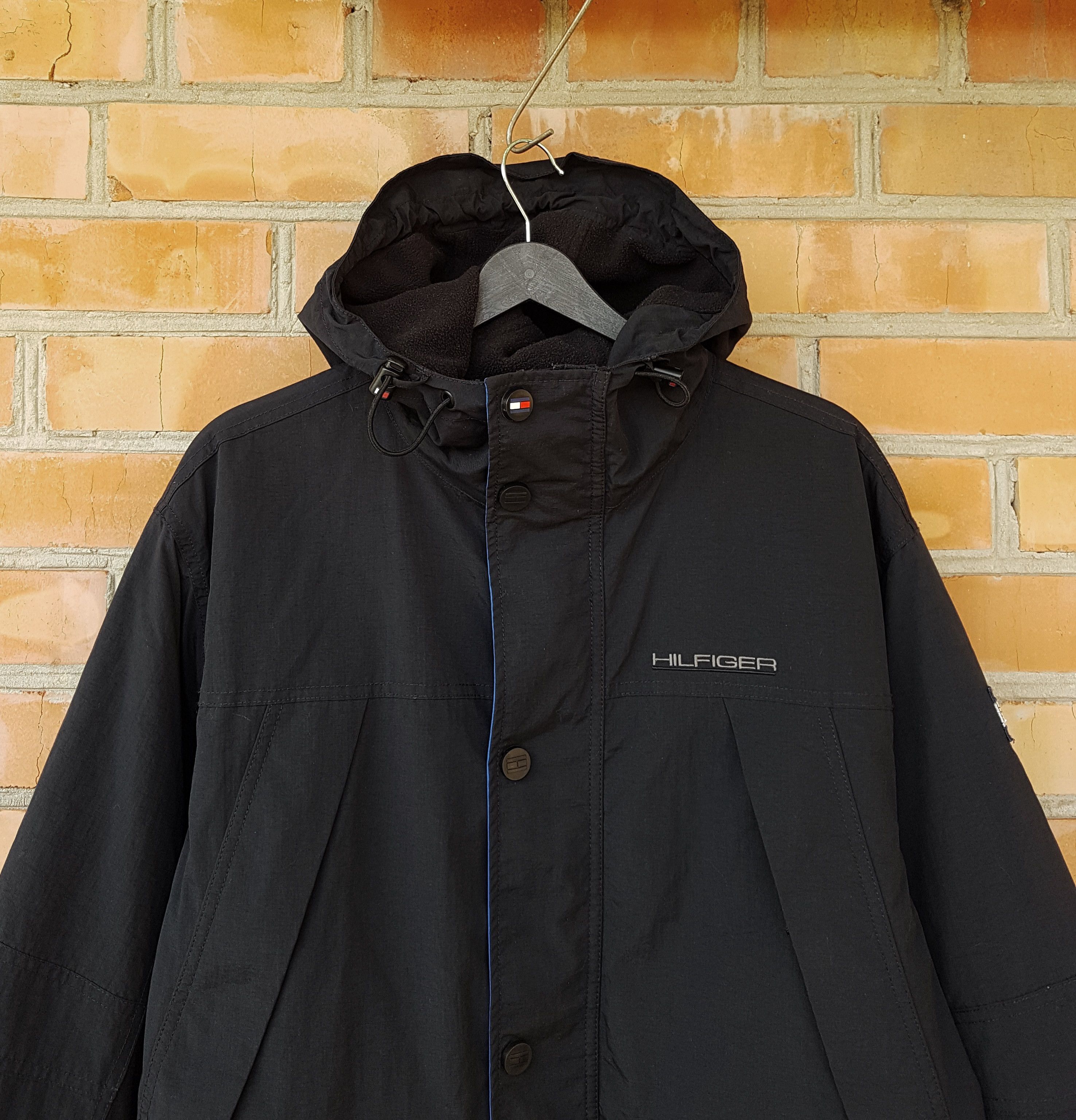 Tommy Hilfiger Tommy Hilfiger Y2K Vintage Loose Fit Jacket Fleece Lining Size US M / EU 48-50 / 2 - 2 Thumbnail