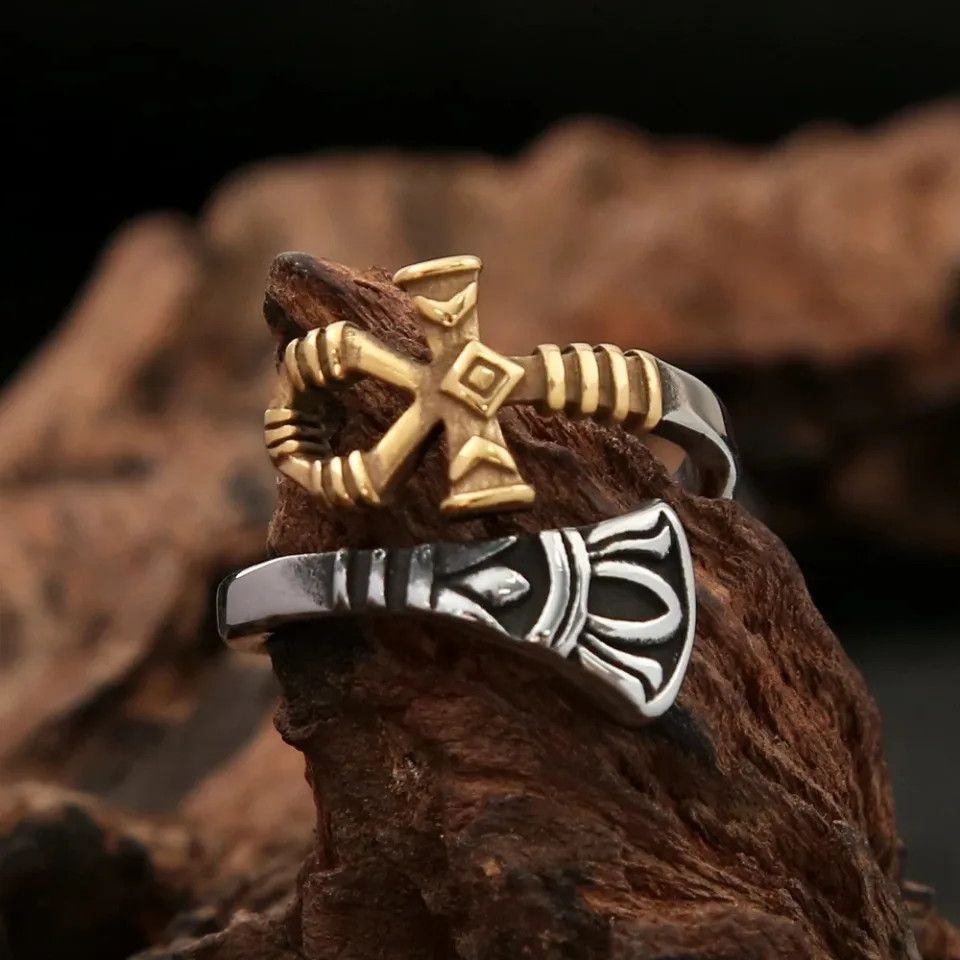 Japanese Brand × Jewelry × Vintage Egyptian Anka Cross Ring Size ONE SIZE - 2 Thumbnail
