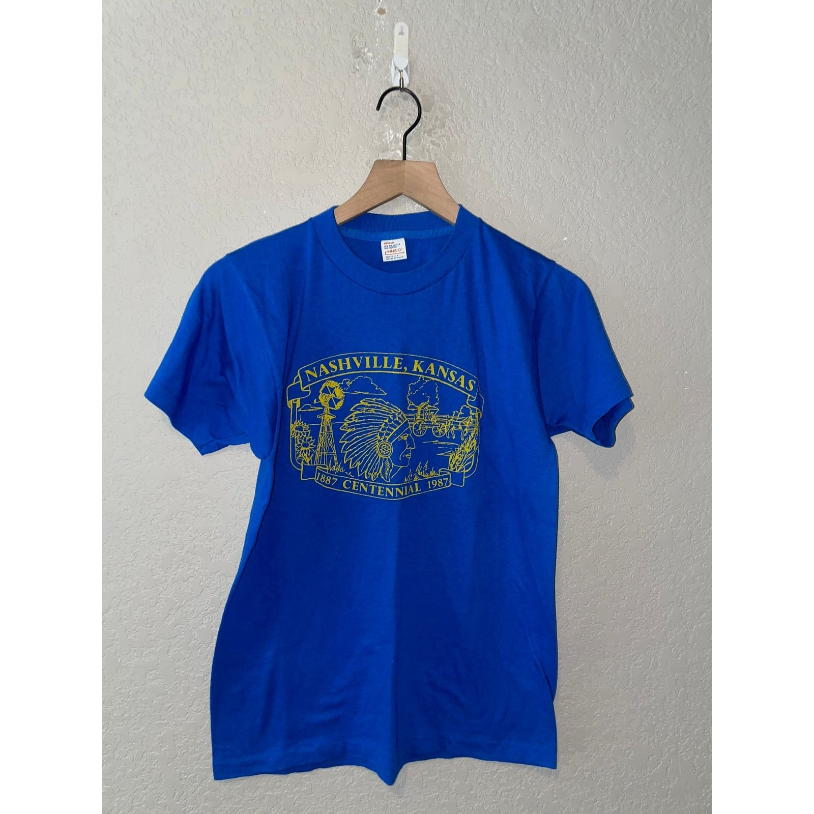 Vintage Vintage Kansas Shirt Nashville City Centennial Tee 1987 M Size US M / EU 48-50 / 2 - 1 Thumbnail