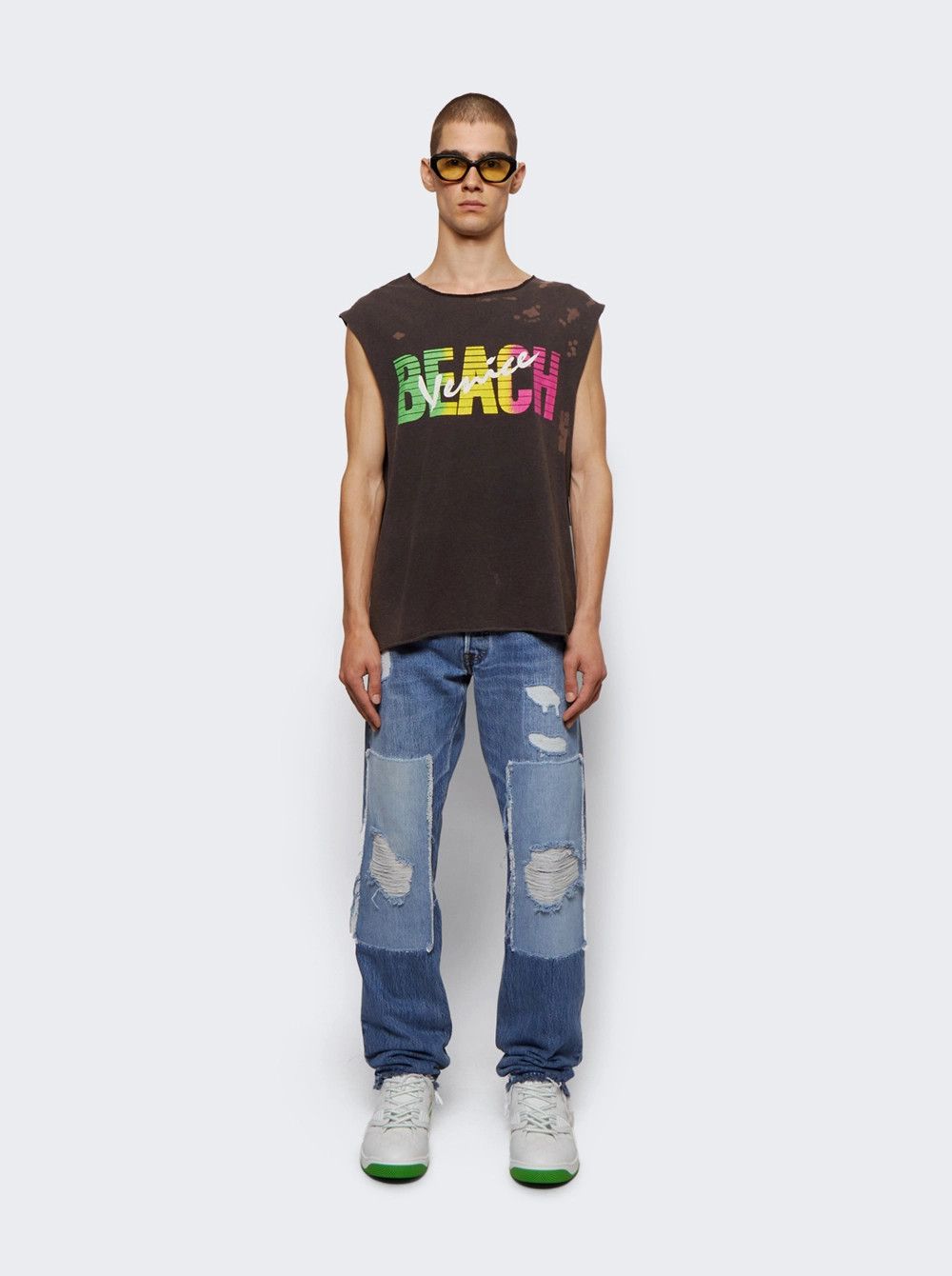 Gallery Dept. o1gr1nt0526 Muscle Beach T-Shirt in Black Size US L / EU 52-54 / 3 - 5 Thumbnail