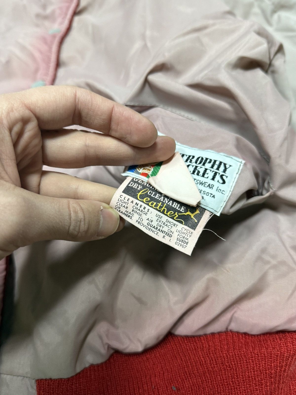 Trophy Clothing Trophy Jackets USA vintage varsity double side wool leather Size US L / EU 52-54 / 3 - 4 Thumbnail