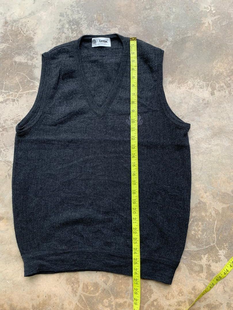 Japanese Brand × Vintage Vintage LYNX Wool Vest Size US L / EU 52-54 / 3 - 8 Thumbnail