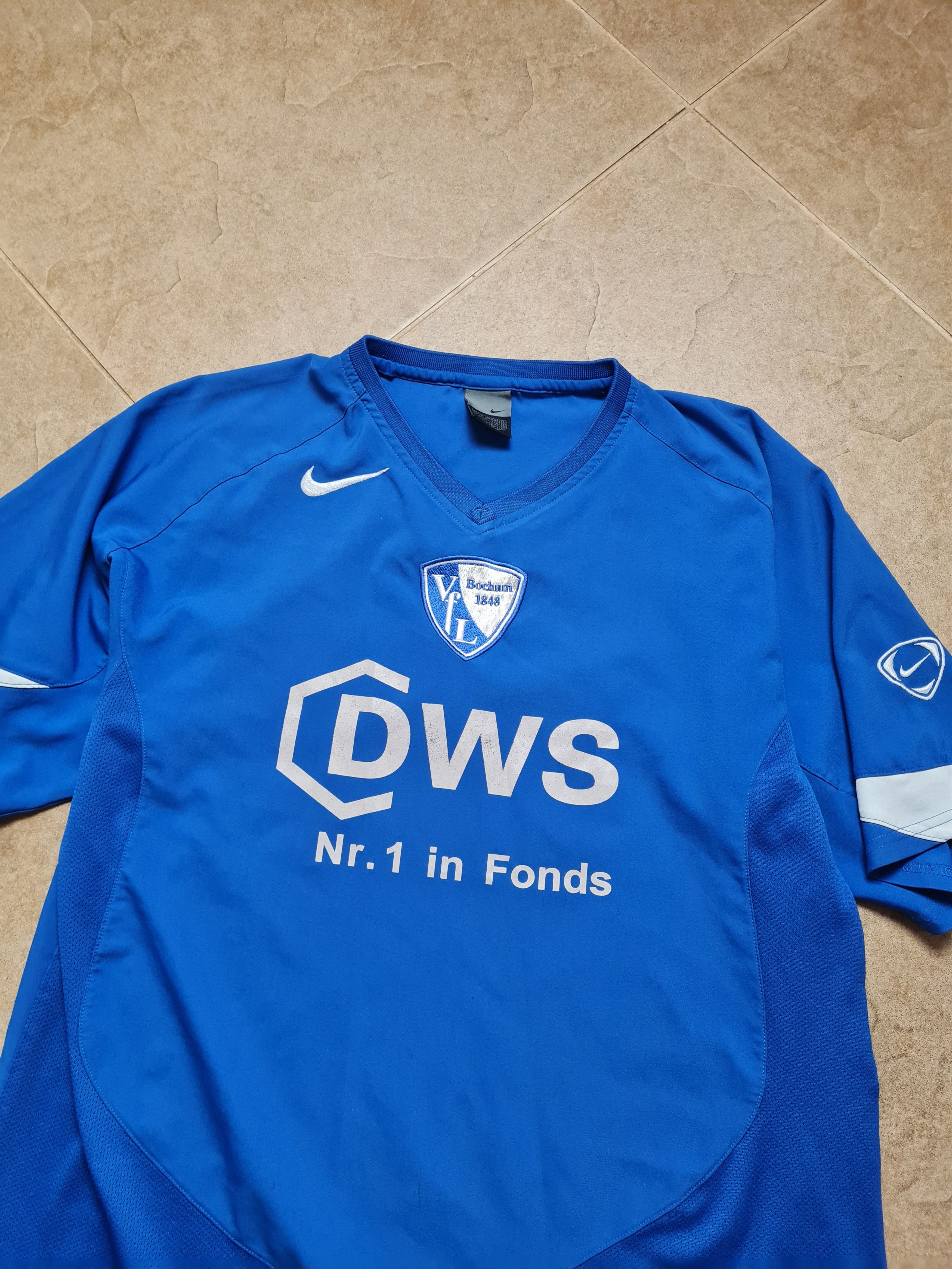 Nike NIKE VFL Bochum 2005/2006 Home Blue Shirt Size M Size US M / EU 48-50 / 2 - 2 Thumbnail