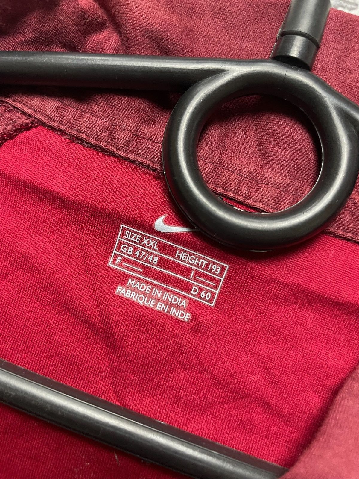 Nike × Vintage Vintage Nike Belgium polo soccer logo total 90 size XXL red Size US XXL / EU 58 / 5 - 3 Thumbnail