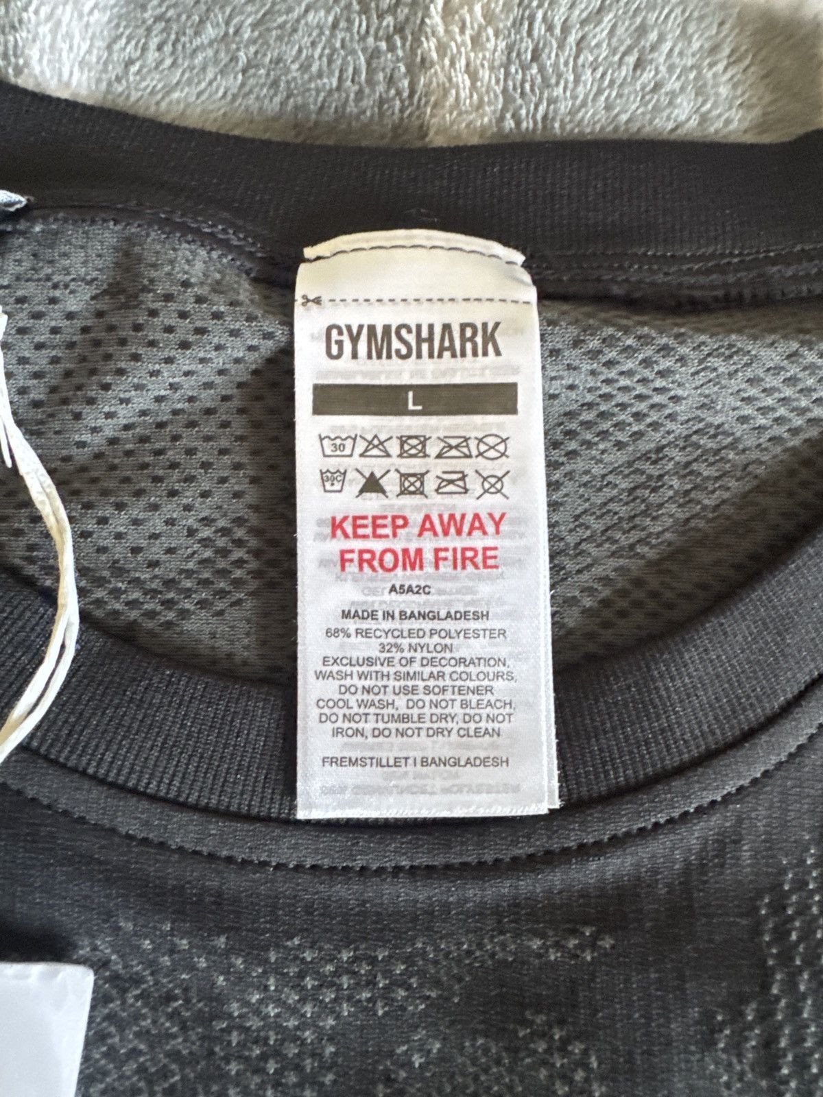 Gymshark Geo Seamless Long Sleeve T-Shirt Size US L / EU 52-54 / 3 - 3 Thumbnail