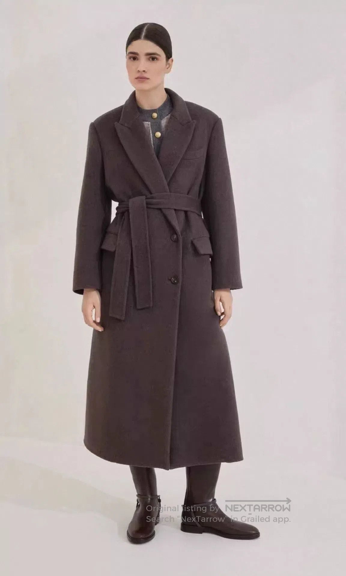 Brunello Cucinelli Brunello Cucinelli Women's Collar Coat. Size S / US 4 / IT 40 - 1 Thumbnail