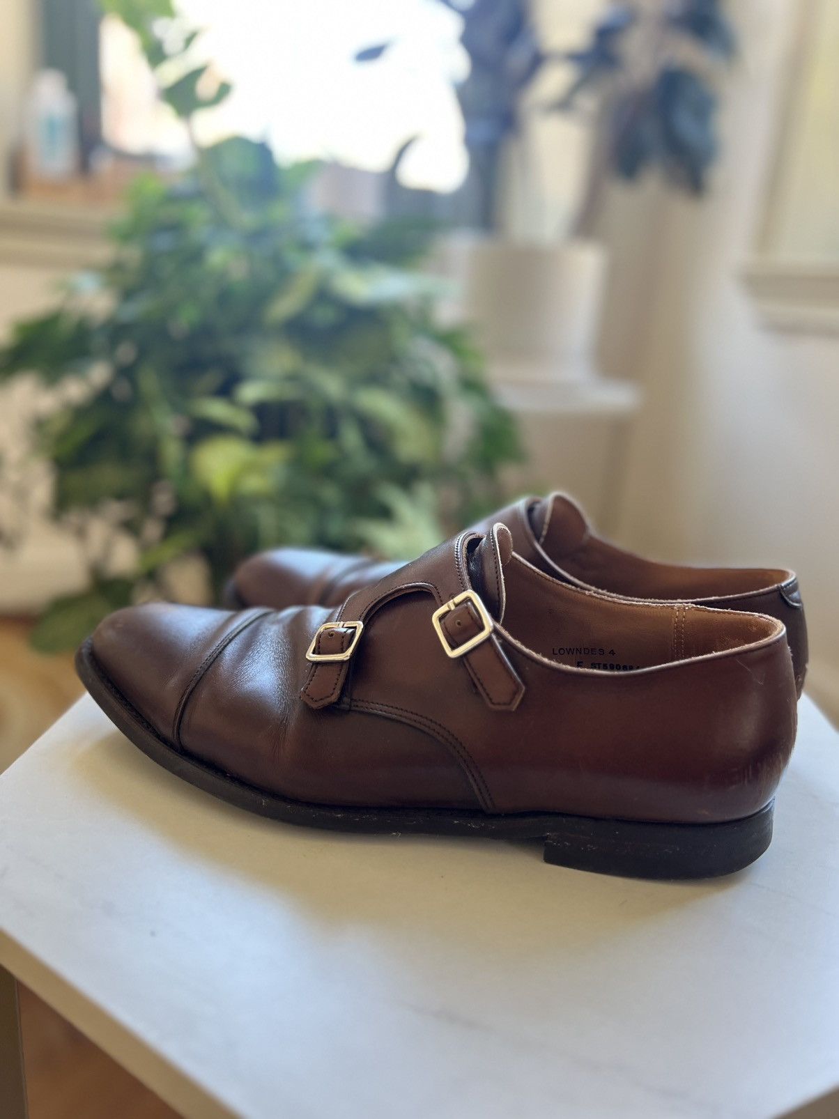Crockett & Jones Crockett & Jones Lowndes 4 Double Monk Shoes, Size 10E Size US 10 / EU 43 - 6 Thumbnail