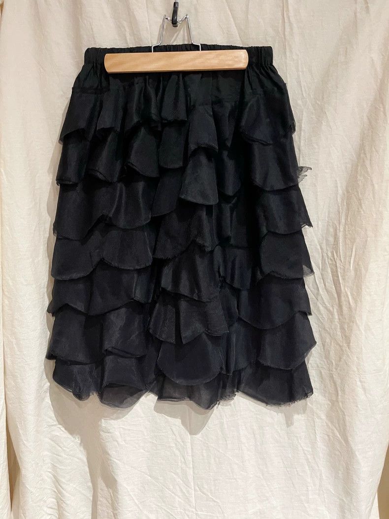 Comme des Garcons Comme des Garcons size XS Layered cake gauze skirt fish-sc Size 23" - 3 Thumbnail