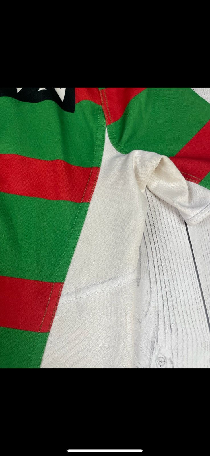 Rugby Ralph Lauren Vintage South Sydney Rugby jersey green striped rabbit S Size US S / EU 44-46 / 1 - 8 Thumbnail