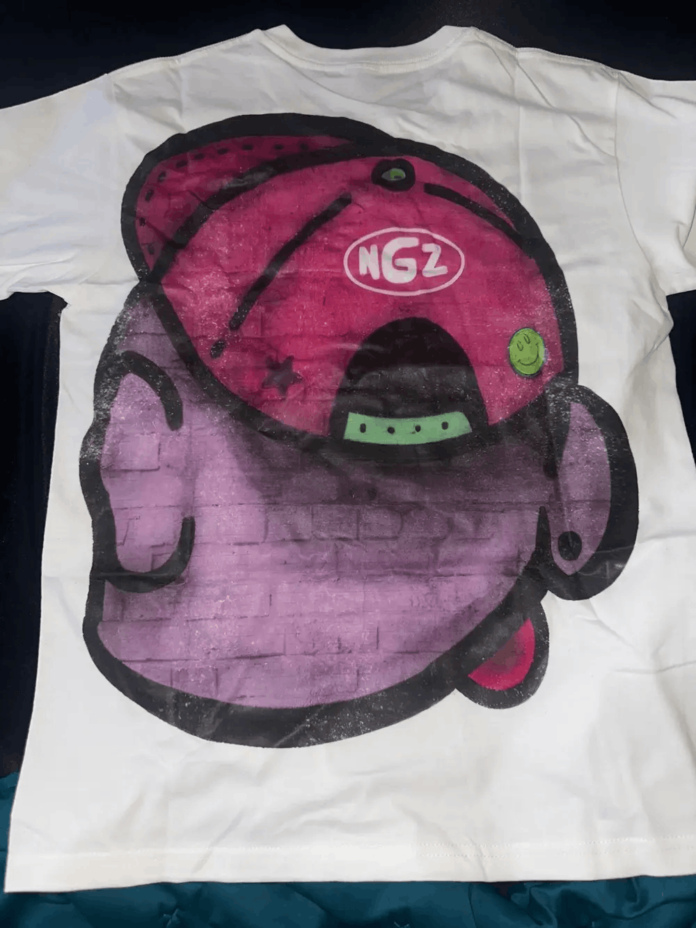 Japanese Brand × Vintage Cartoon Graphic Printed Tshirt Size US XL / EU 56 / 4 - 1 Thumbnail
